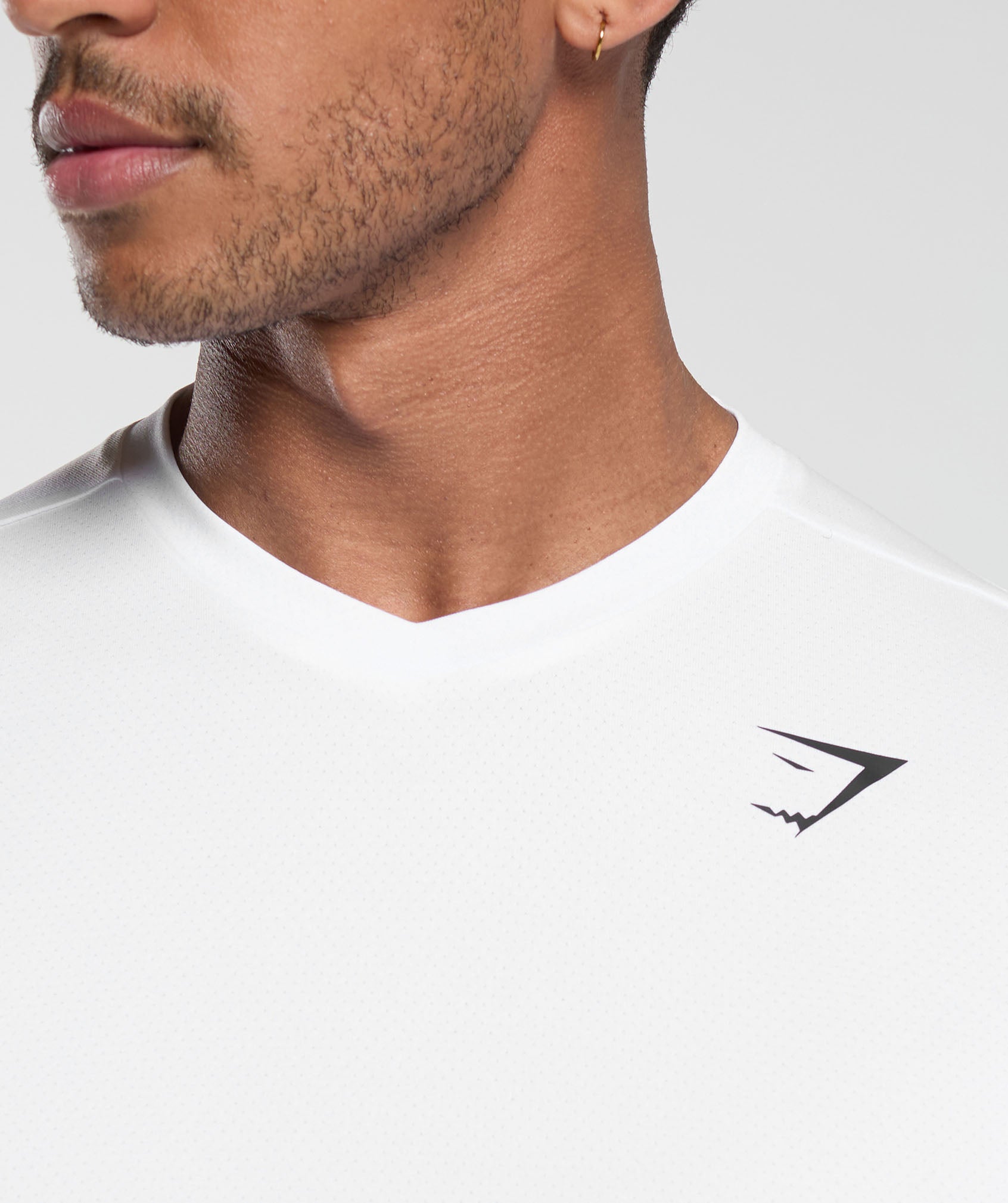 Arrival V-Neck T Shirt - White