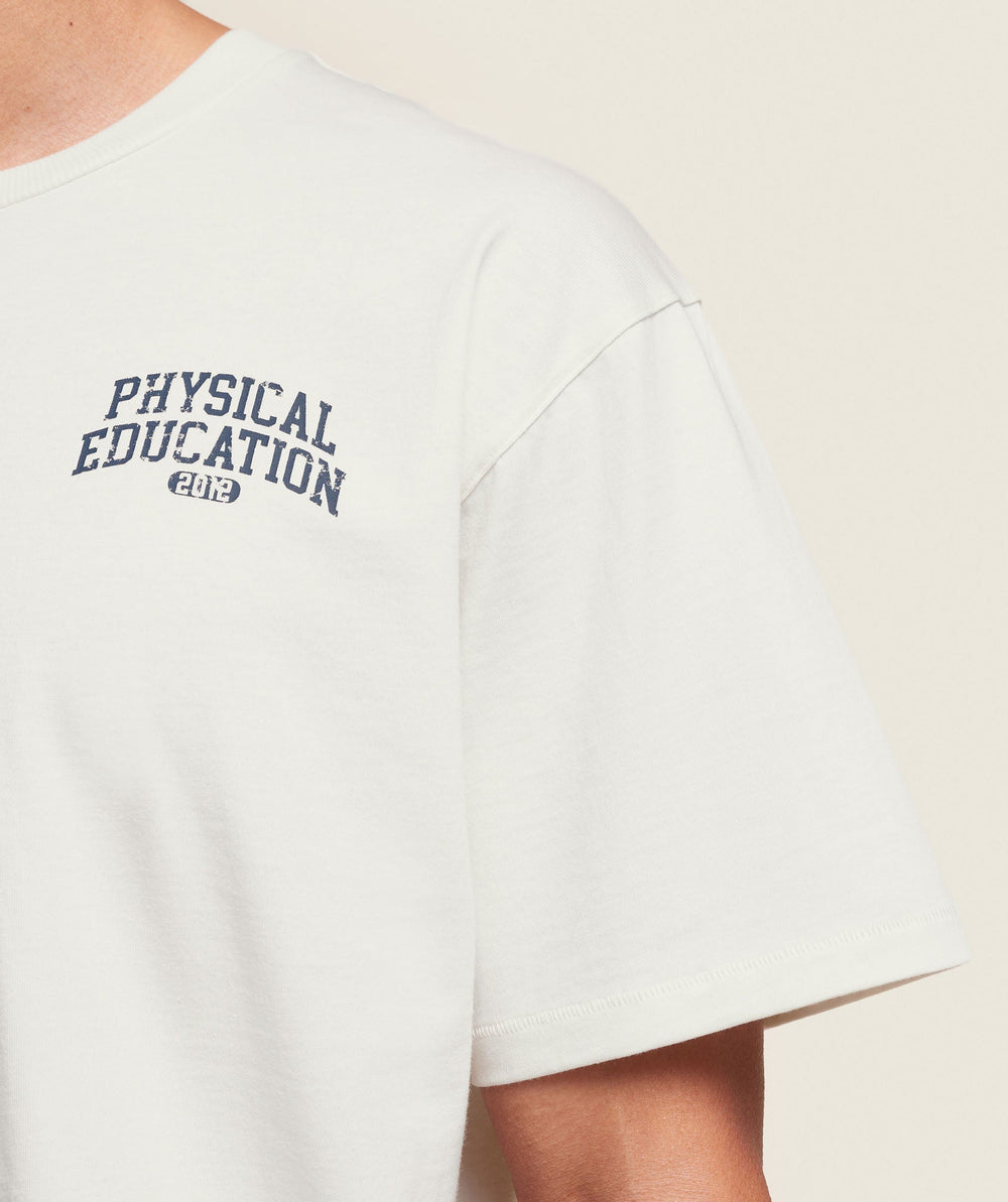 Phys Ed T-Shirt - Soft White