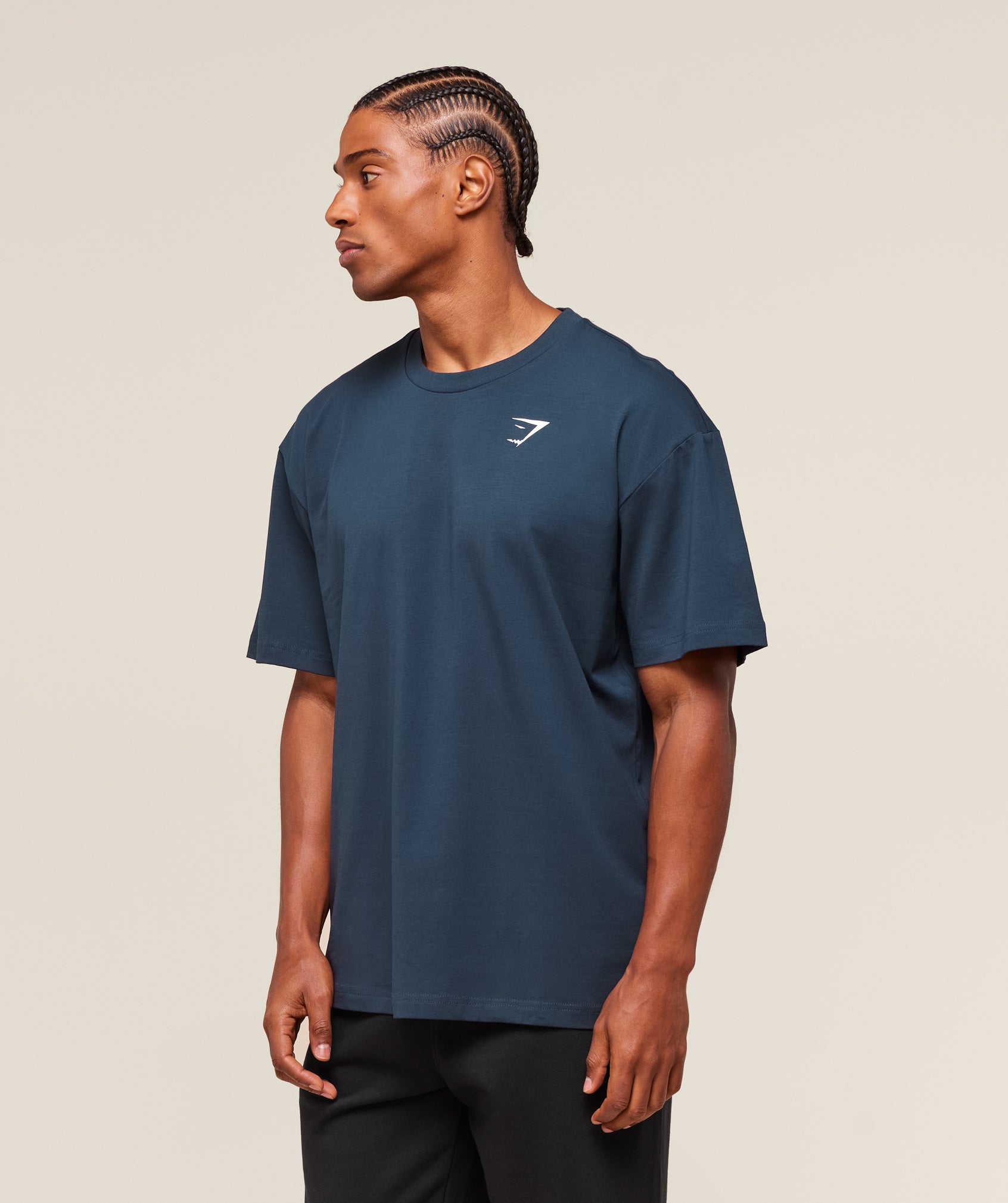 Essential Oversized T-Shirt - Navy