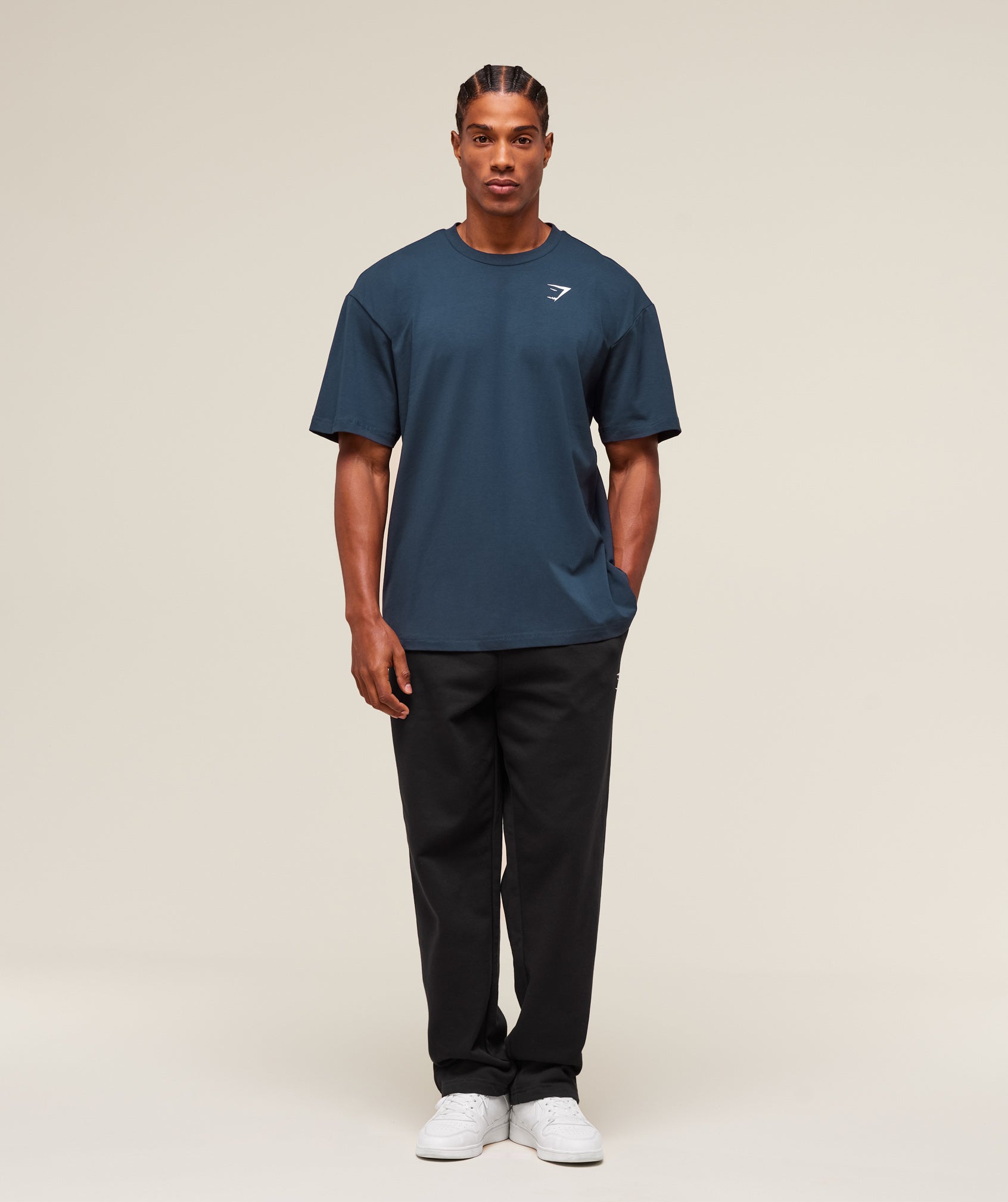 Essential Oversized T-Shirt - Navy