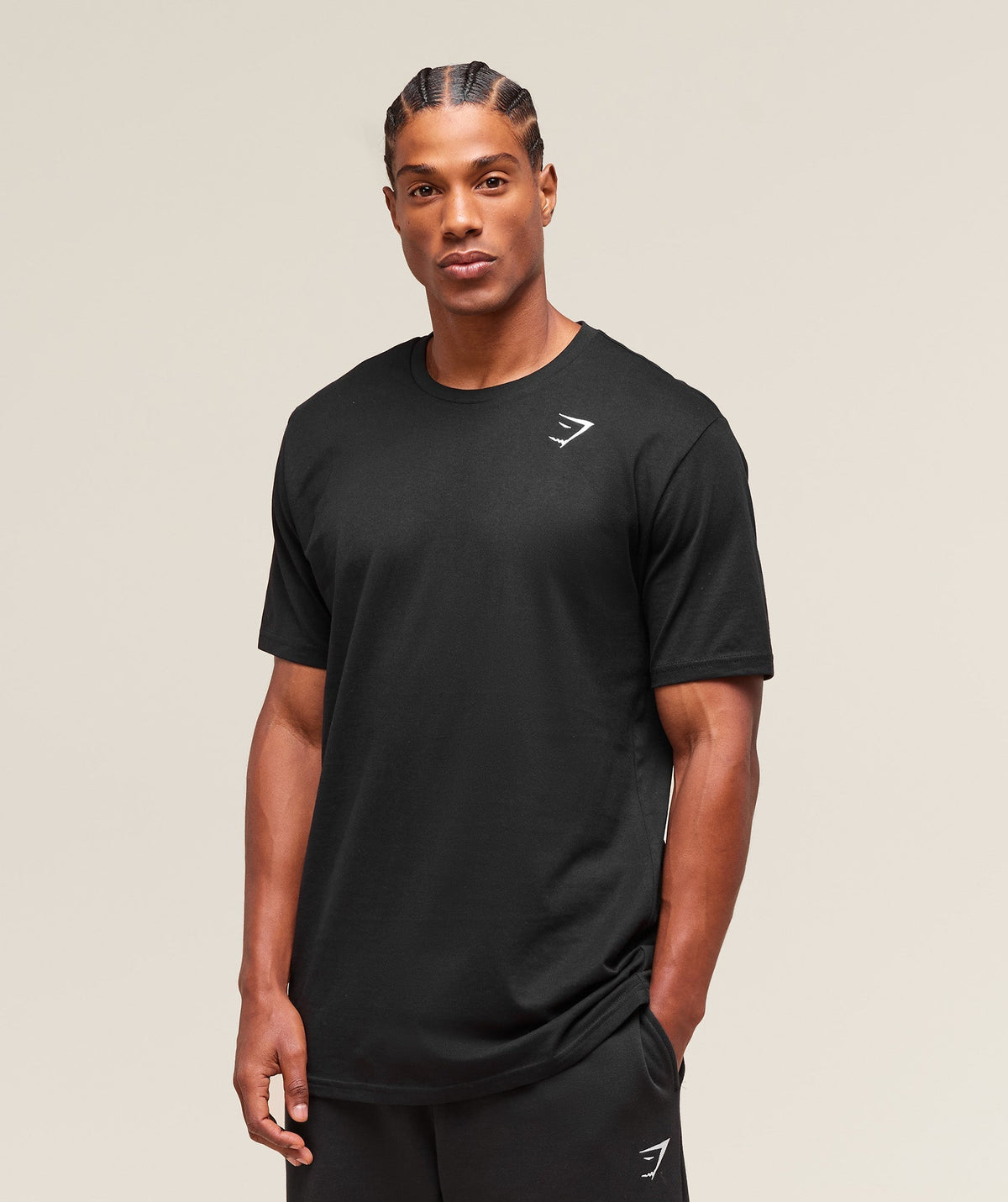 Crest T-Shirt (Tall) - Black