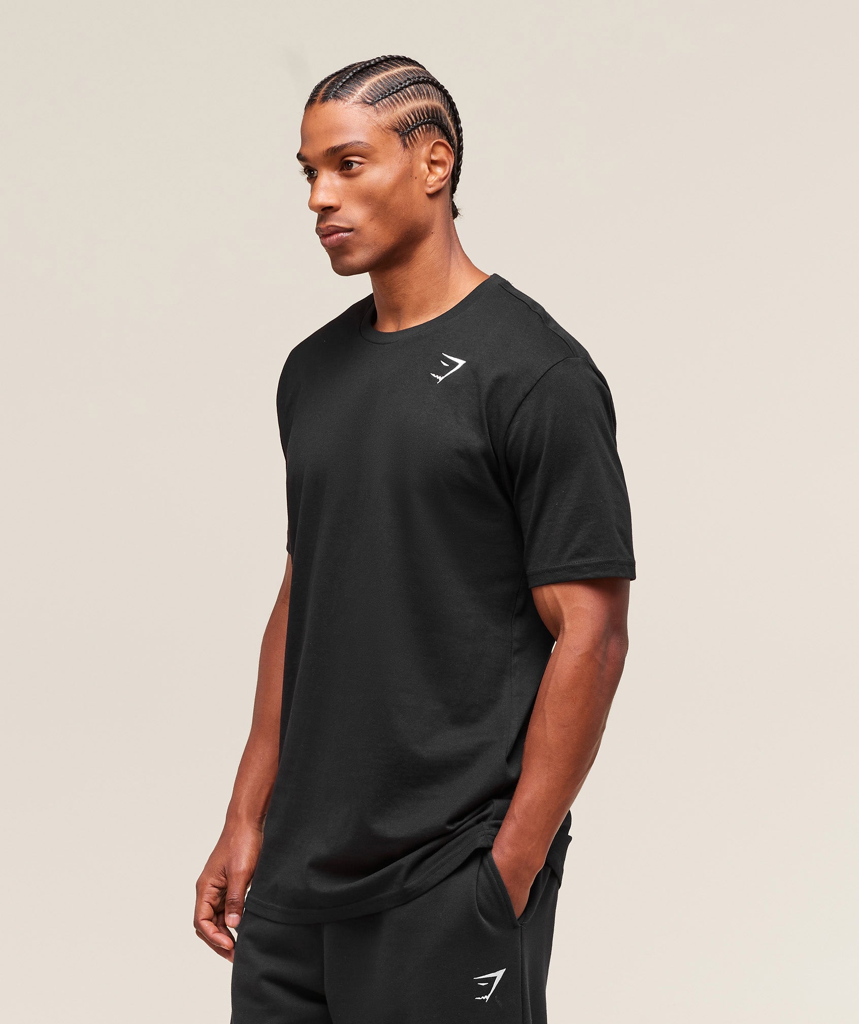 Crest T-Shirt (Tall) - Black