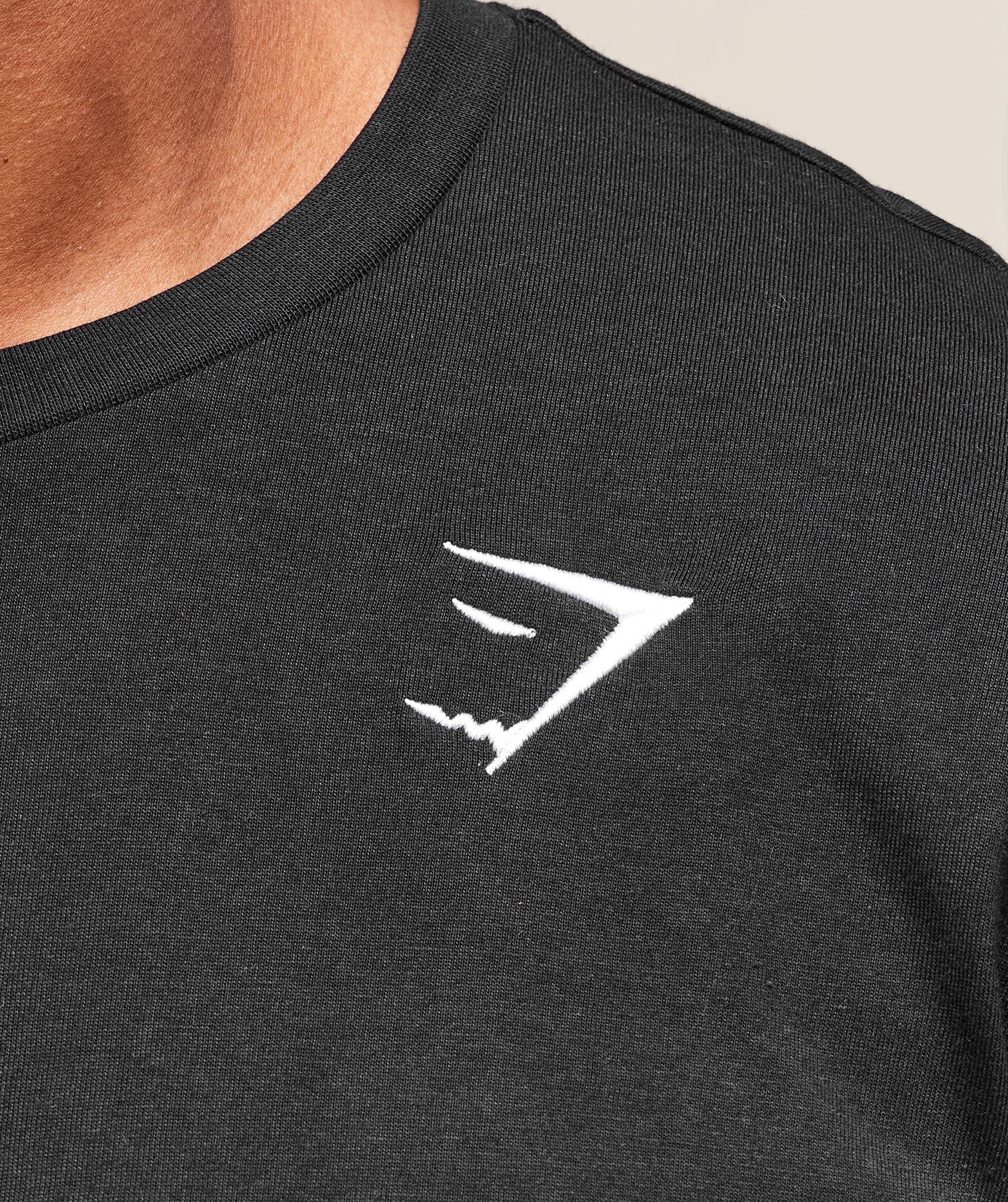 Crest T-Shirt (Tall) - Black