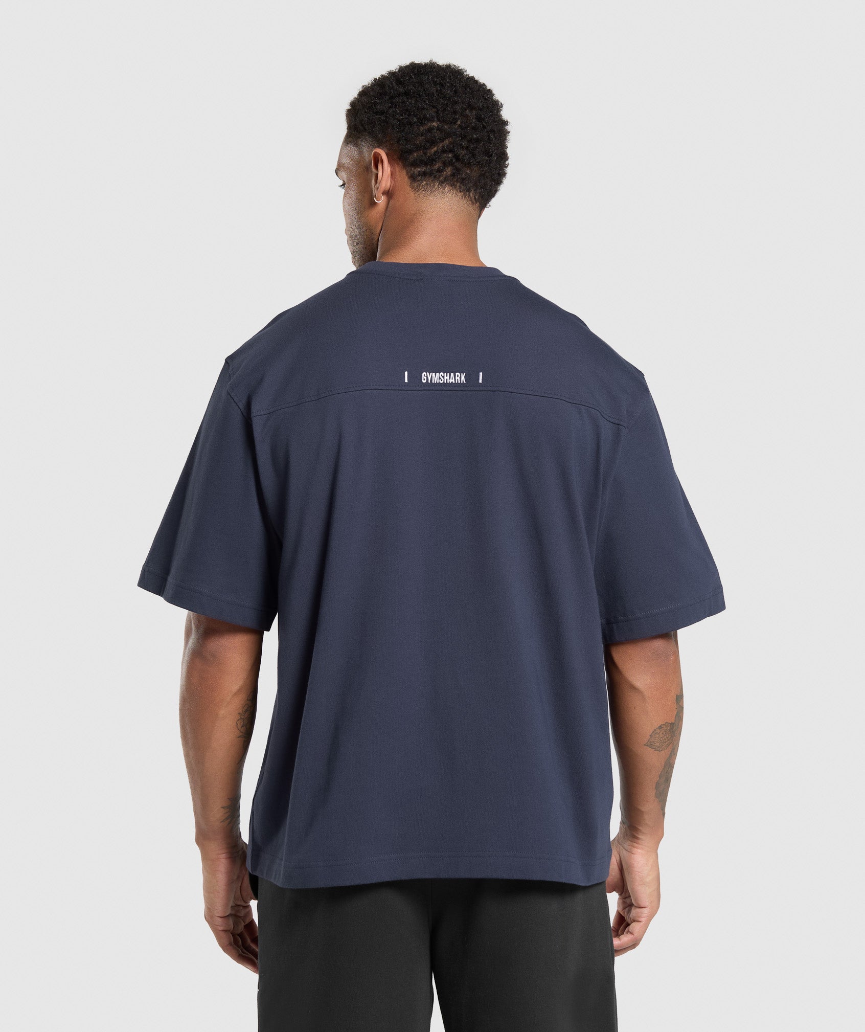 Rest Day Essentials Boxy T-Shirt - Heavy Blue