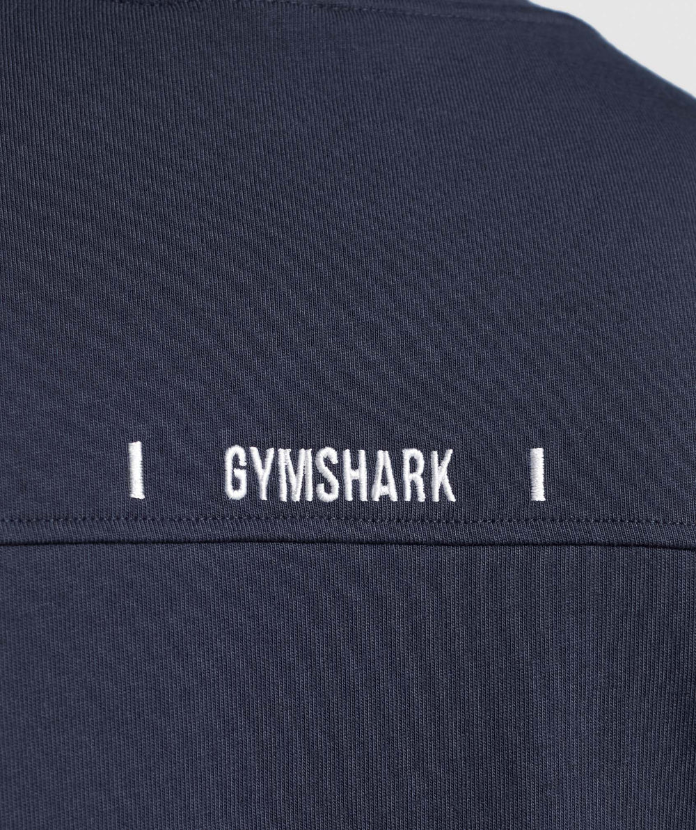 Rest Day Essentials Boxy T-Shirt - Heavy Blue