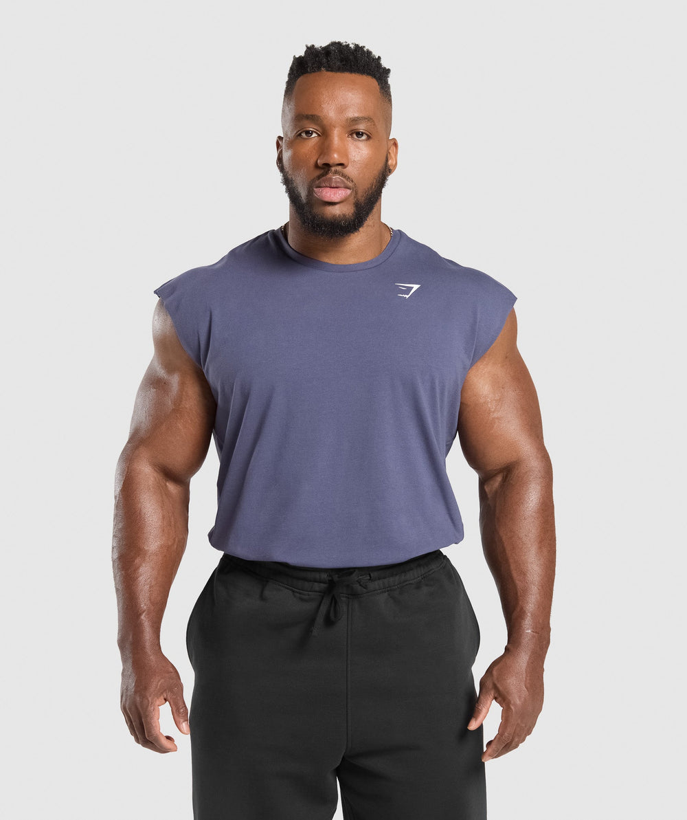 Critical Cut Off Tank - Weighted Purple
