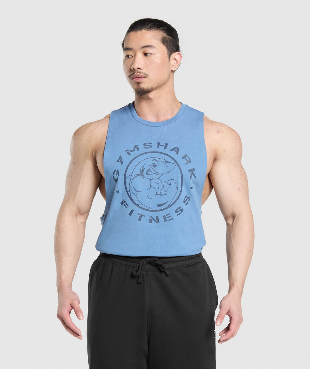 Legacy Drop Arm Tank - Classic Blue