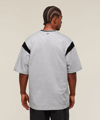 GSLC Oversized T-Shirt - Light Grey Core Marl
