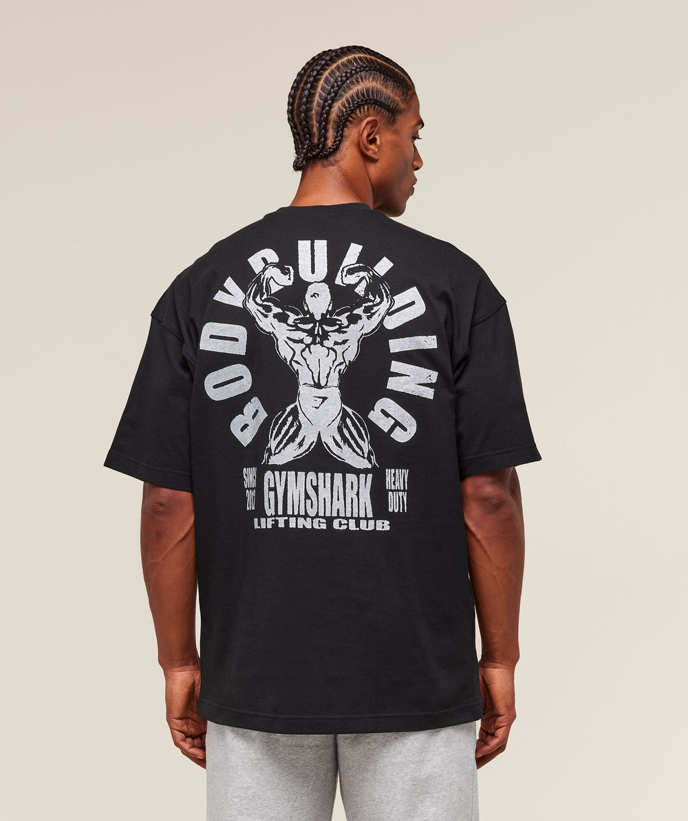Lifting Club Flex T-Shirt - Black