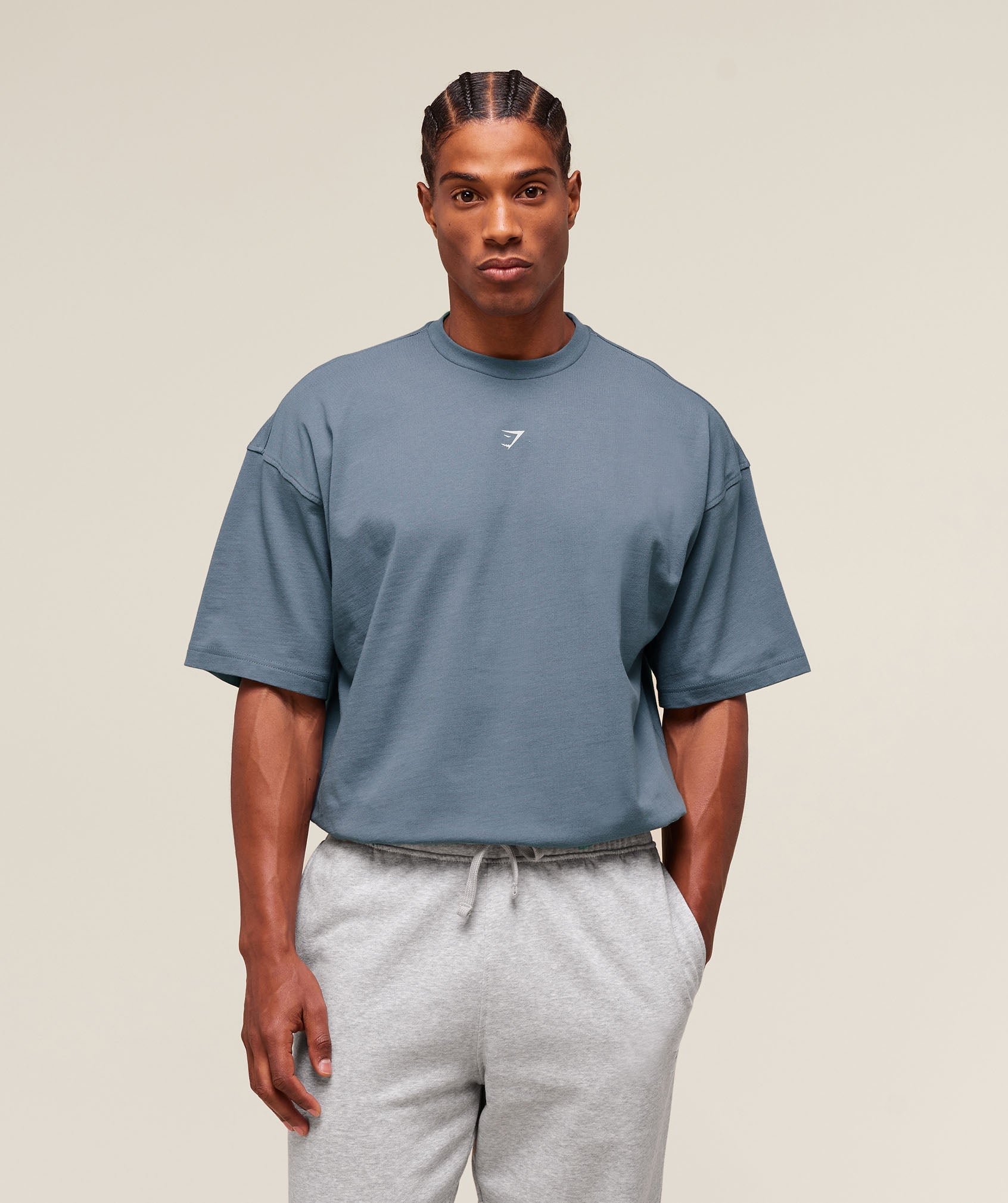Lifting Club Flex T-Shirt - Iron Blue