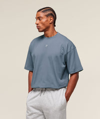 Lifting Club Flex T-Shirt - Iron Blue