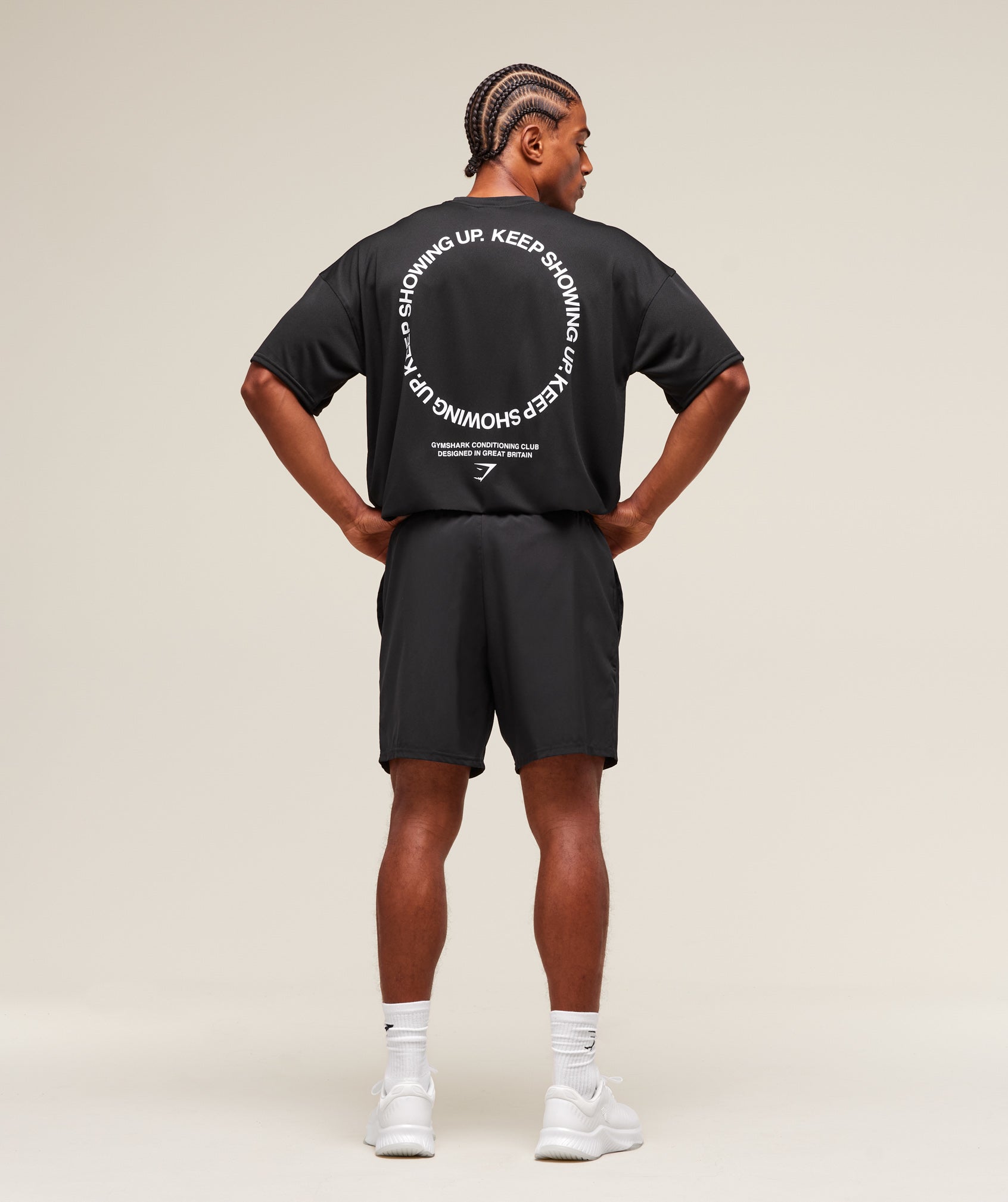 Keep Showing Up T-Shirt - Black
