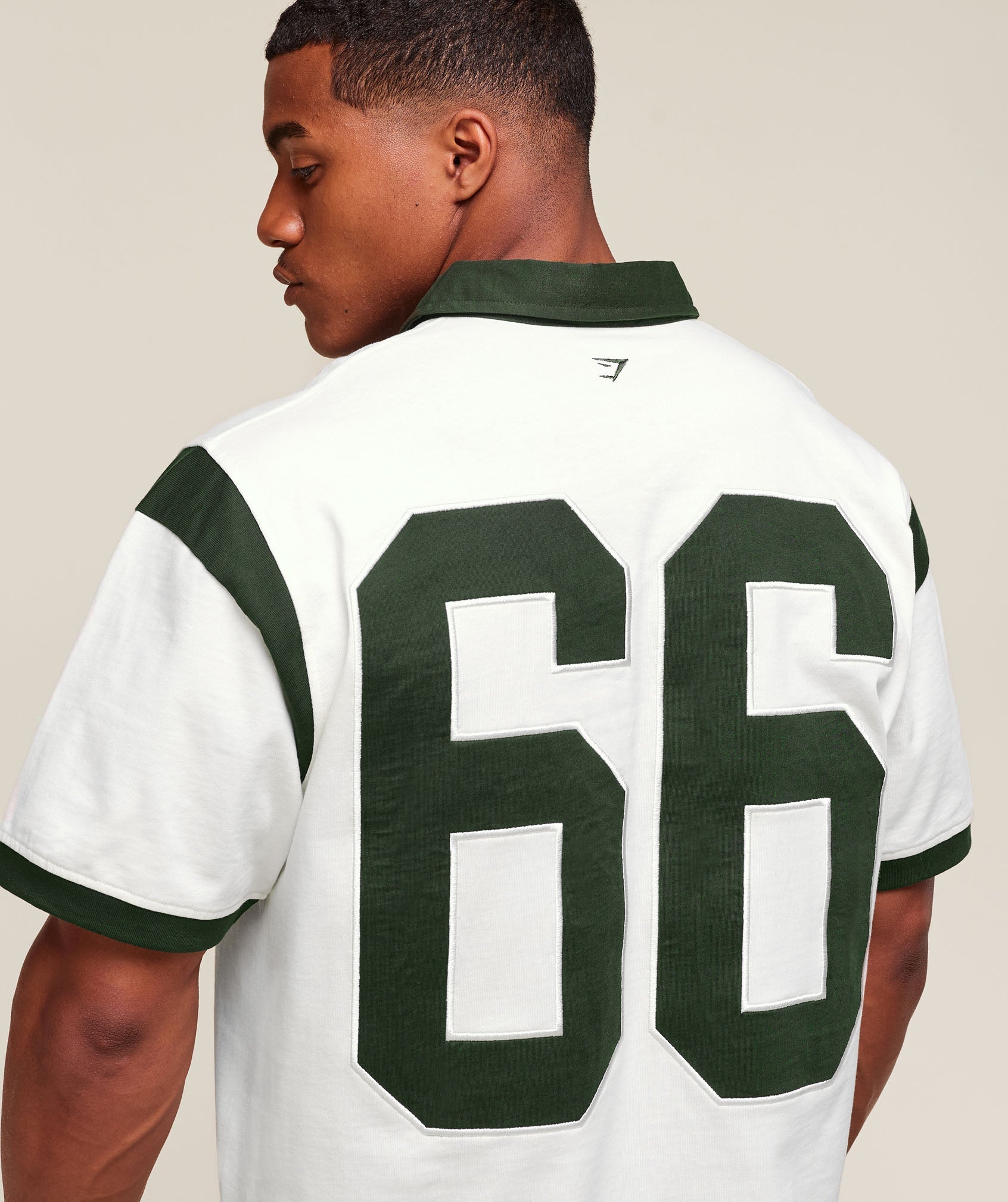 GSLC Retro Polo Shirt - Trail Green/Soft White