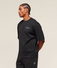 For The Lifters Boxy T-Shirt - Black