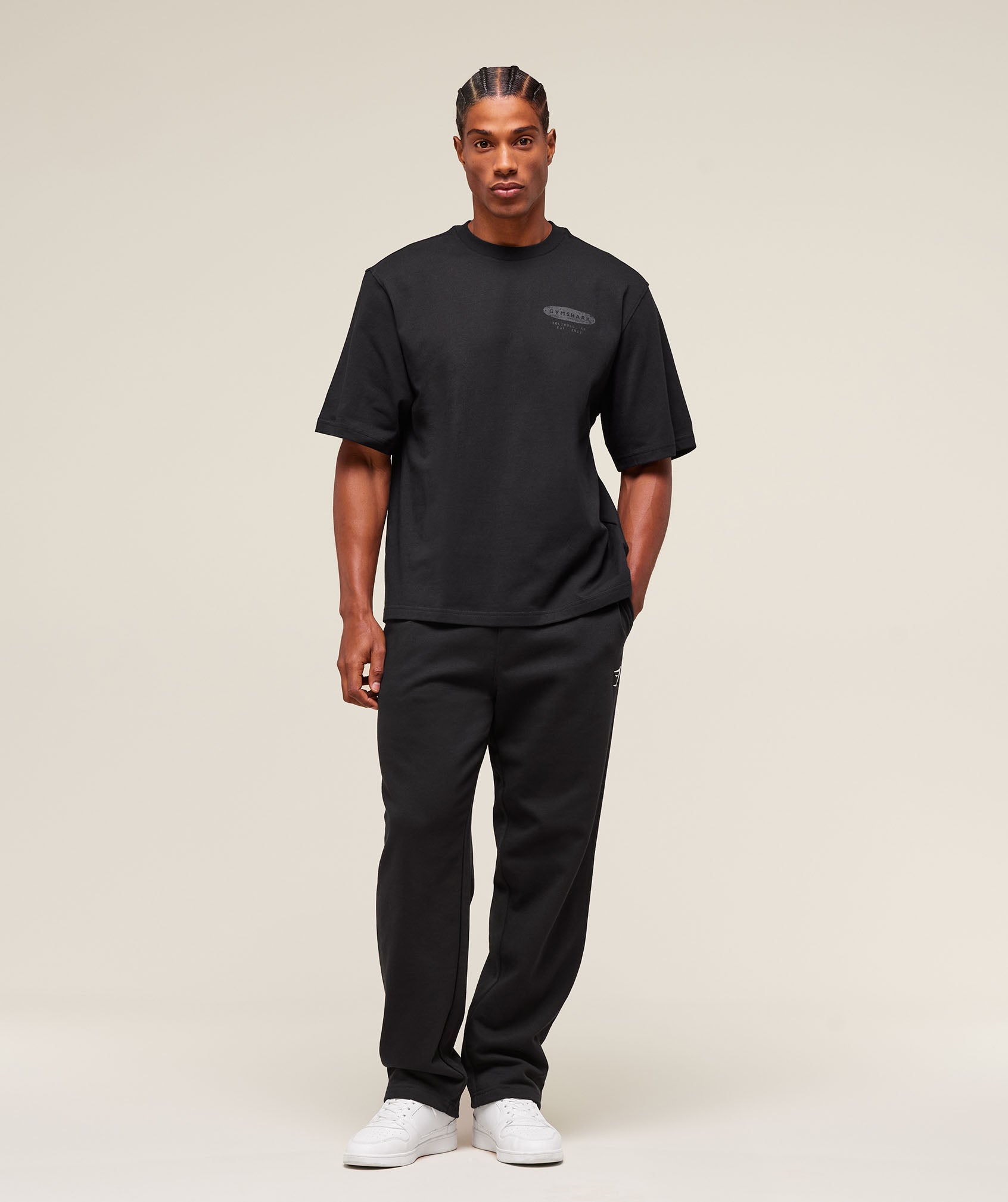 For The Lifters Boxy T-Shirt - Black