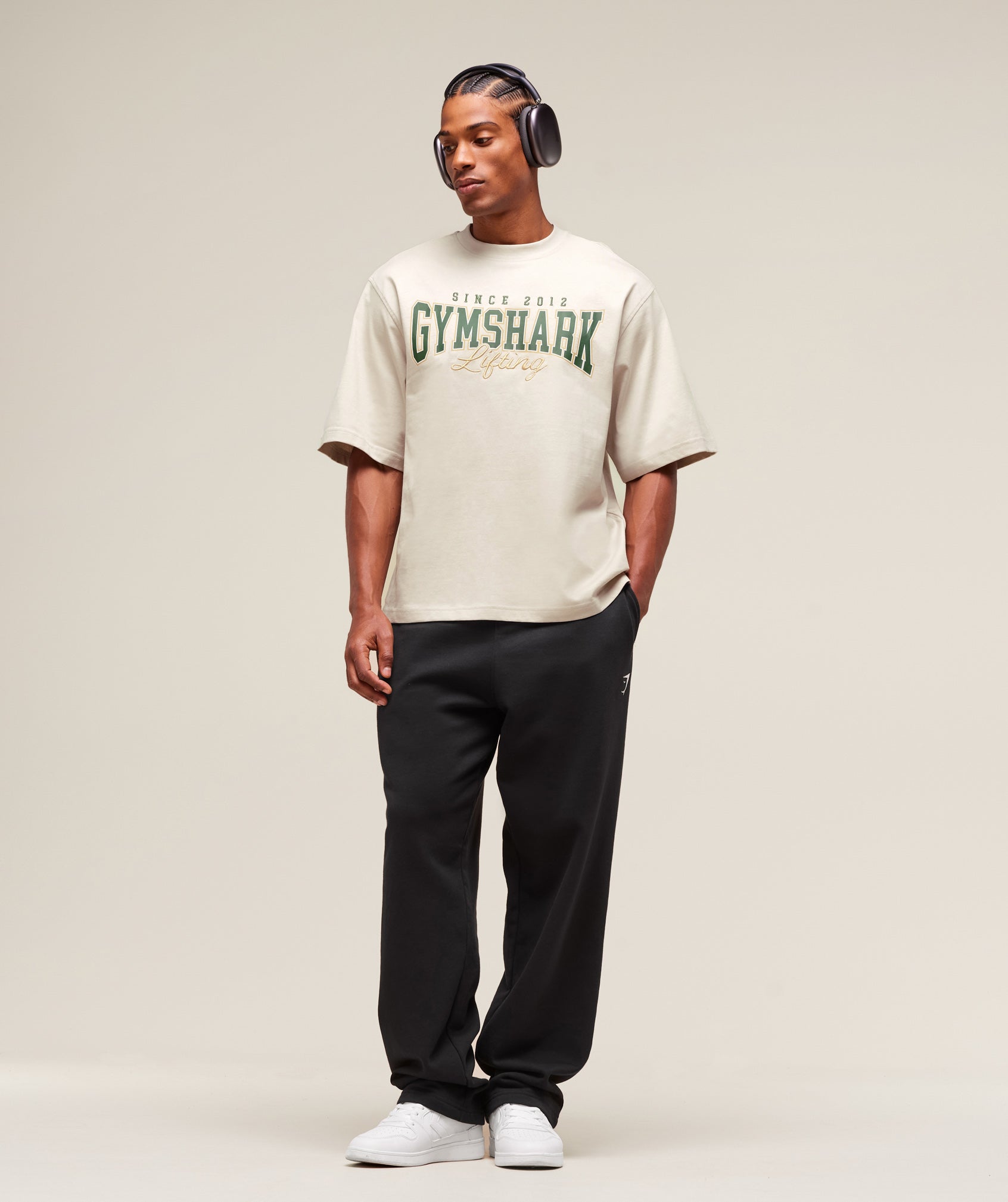 Lifting Essentials T-Shirt - Pebble Grey