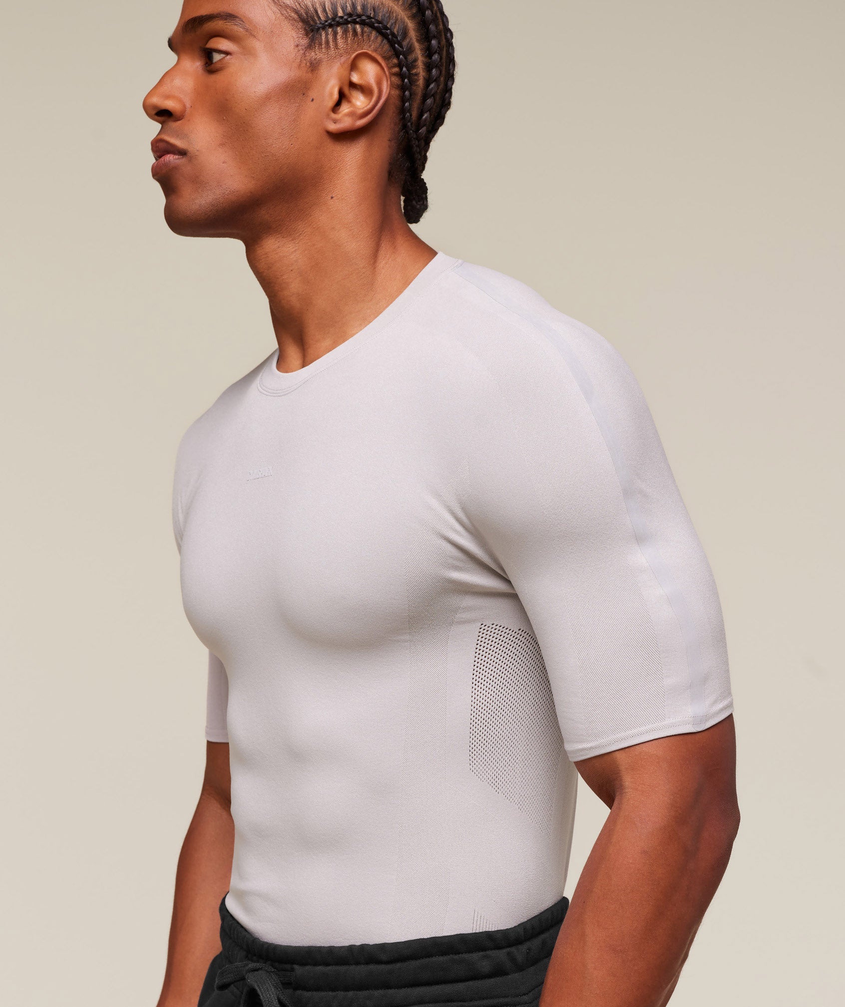 everywear Warp Knit T-Shirt - Tame Grey