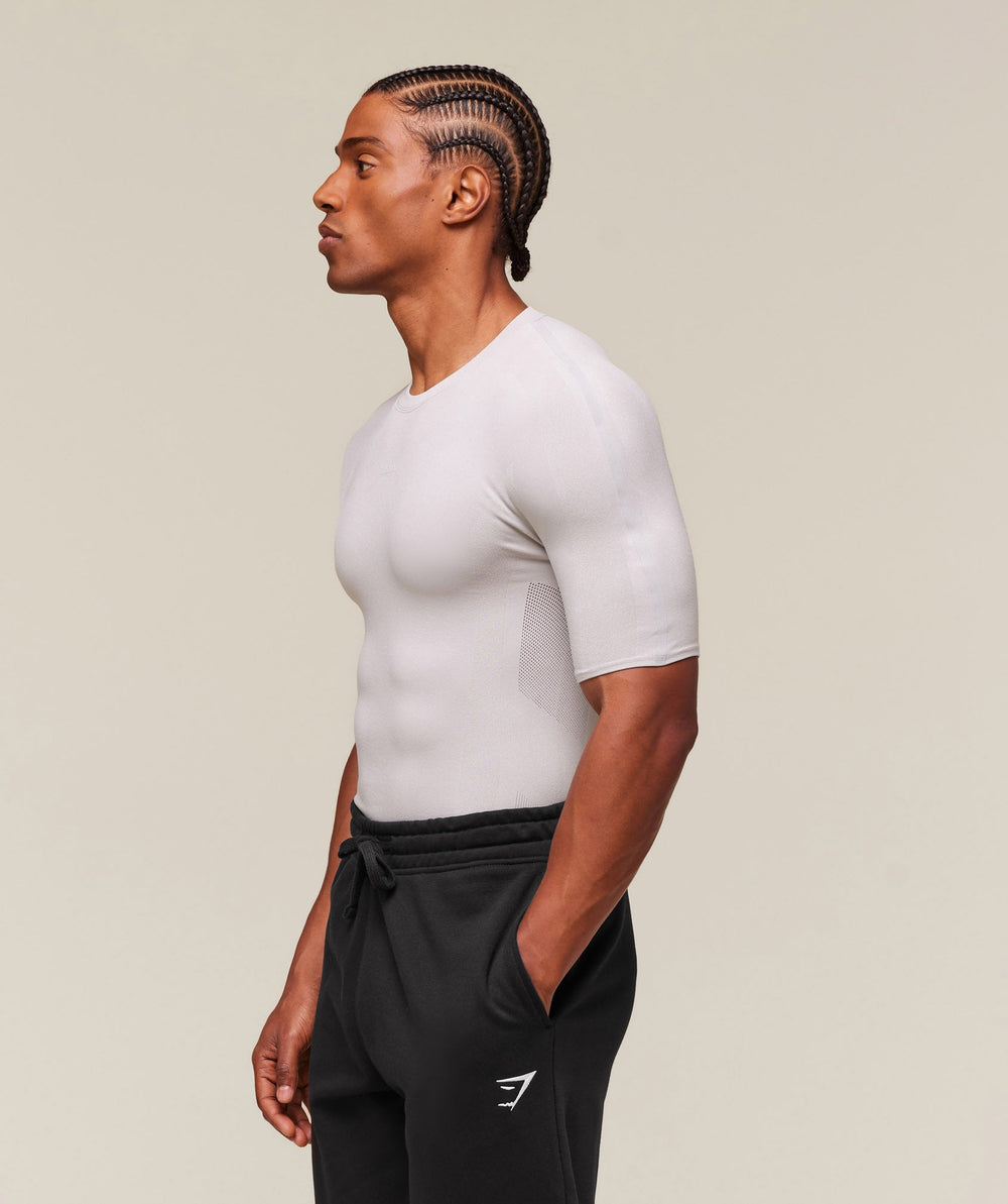 everywear Warp Knit T-Shirt - Tame Grey