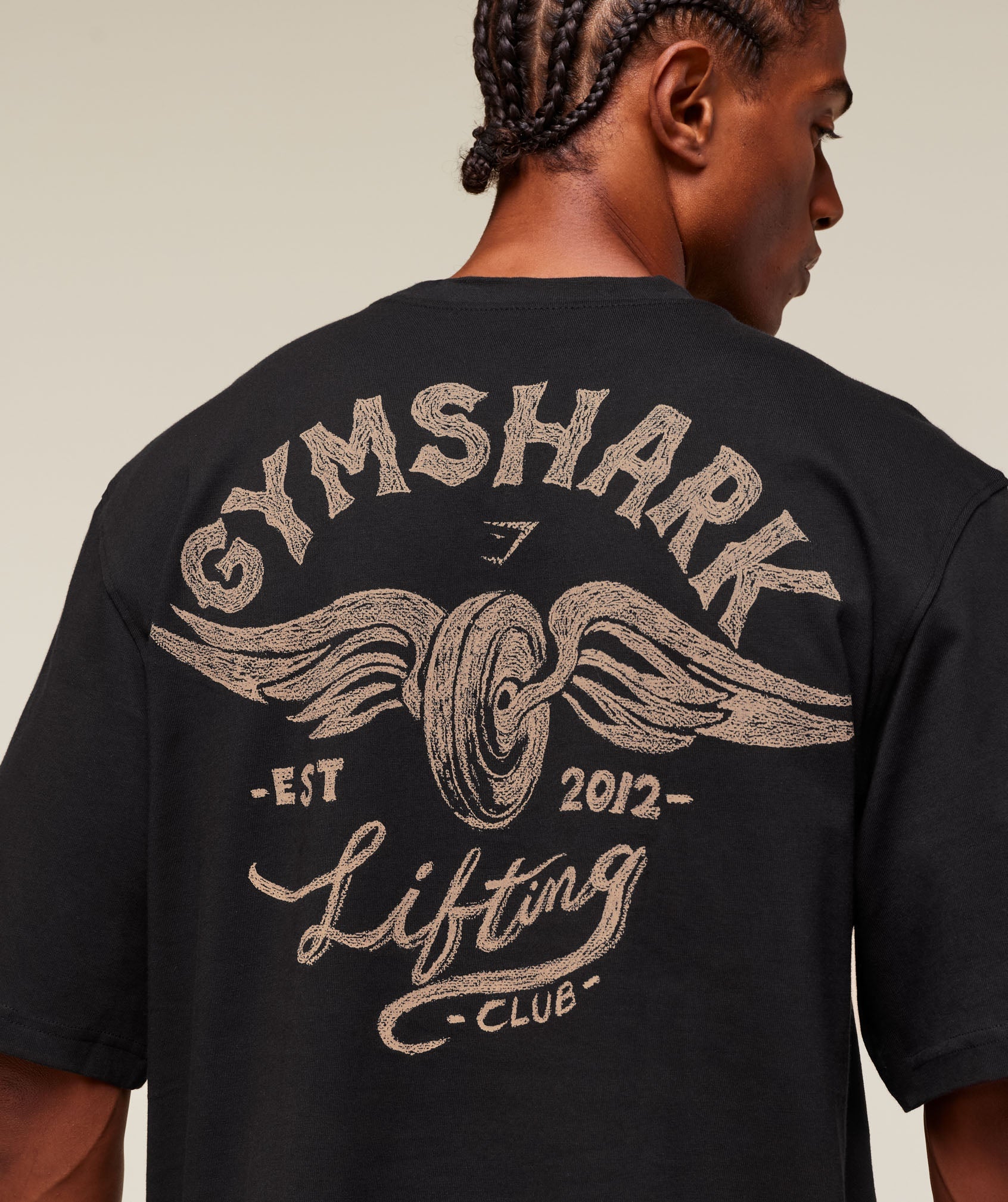 Flying Weights T-Shirt - Black