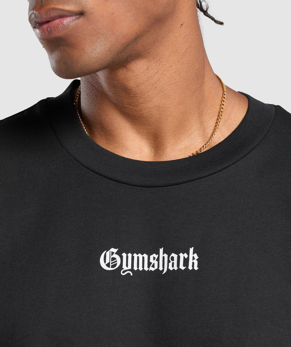 Strength Dept Graphic T-Shirt - Black
