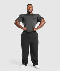 Tectonic Seamless T Shirt - Asphalt Grey/Black