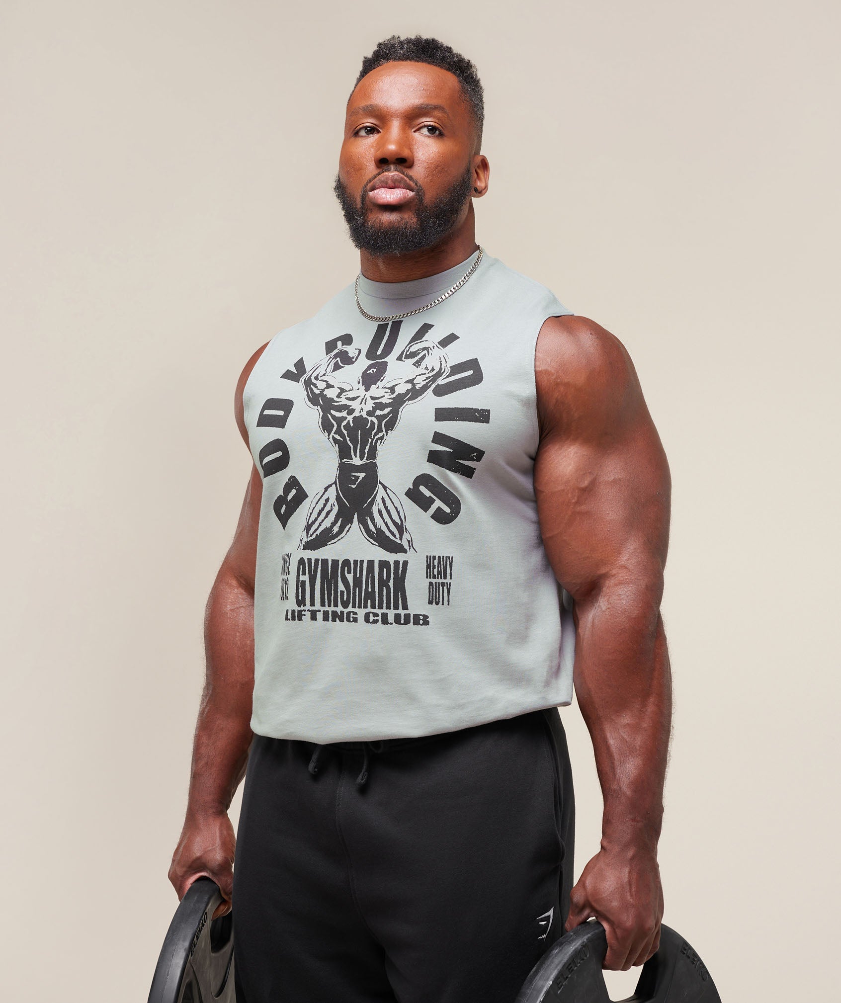 Lifting Club Flex Tank - Smokey Grey