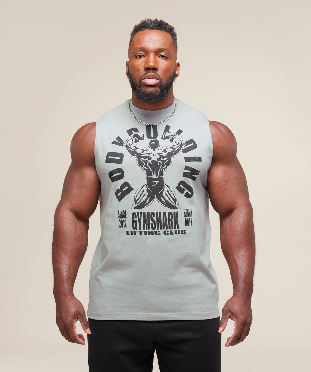 Lifting Club Flex Tank - Smokey Grey