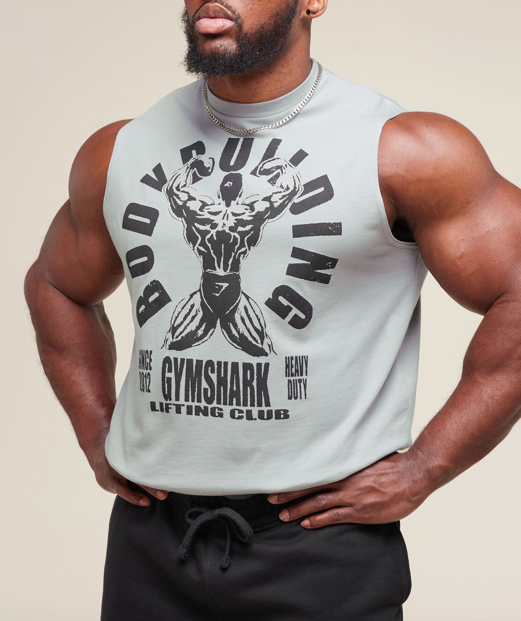 Lifting Club Flex Tank - Smokey Grey