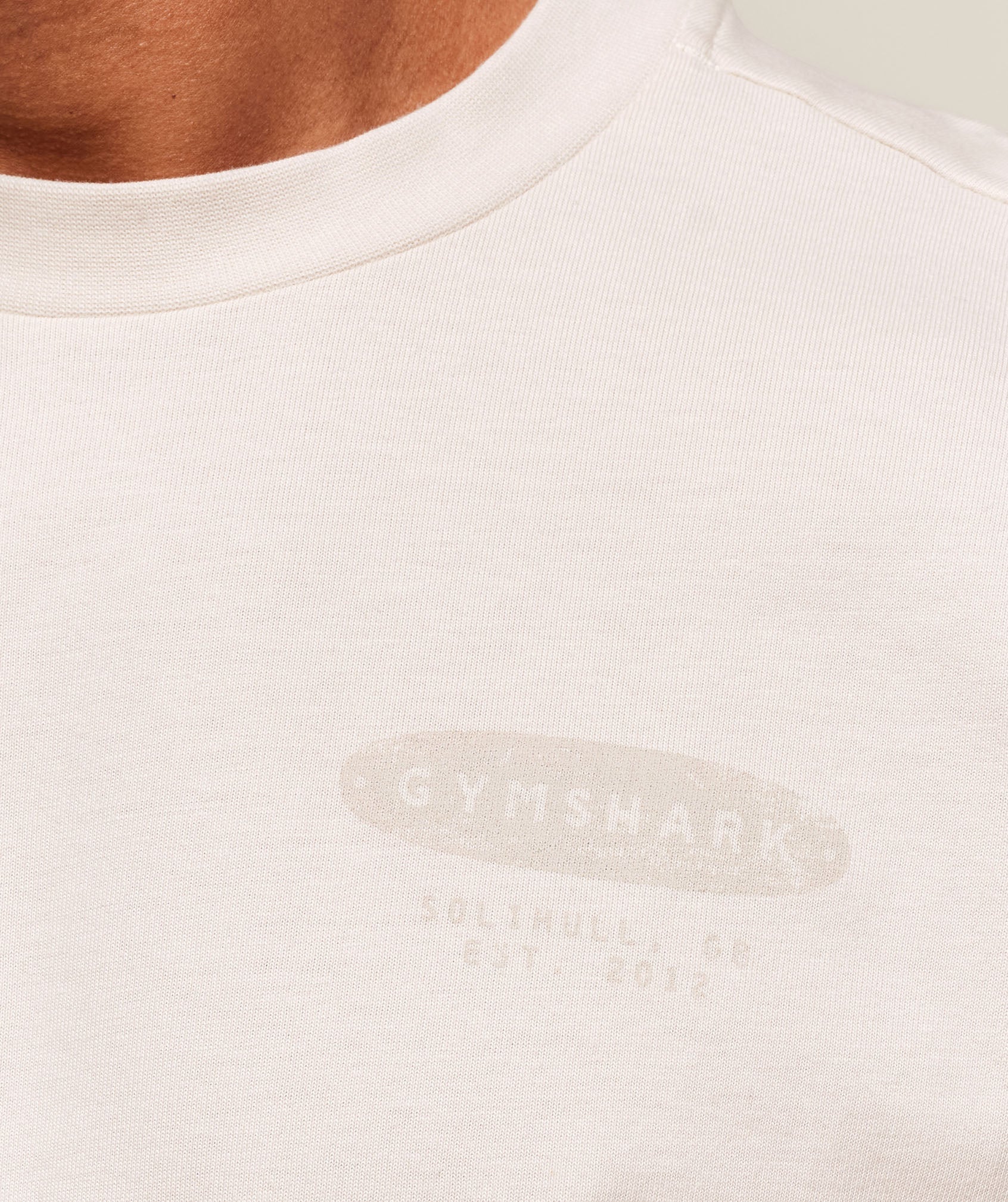 For The Lifters Boxy T-Shirt - Oat White