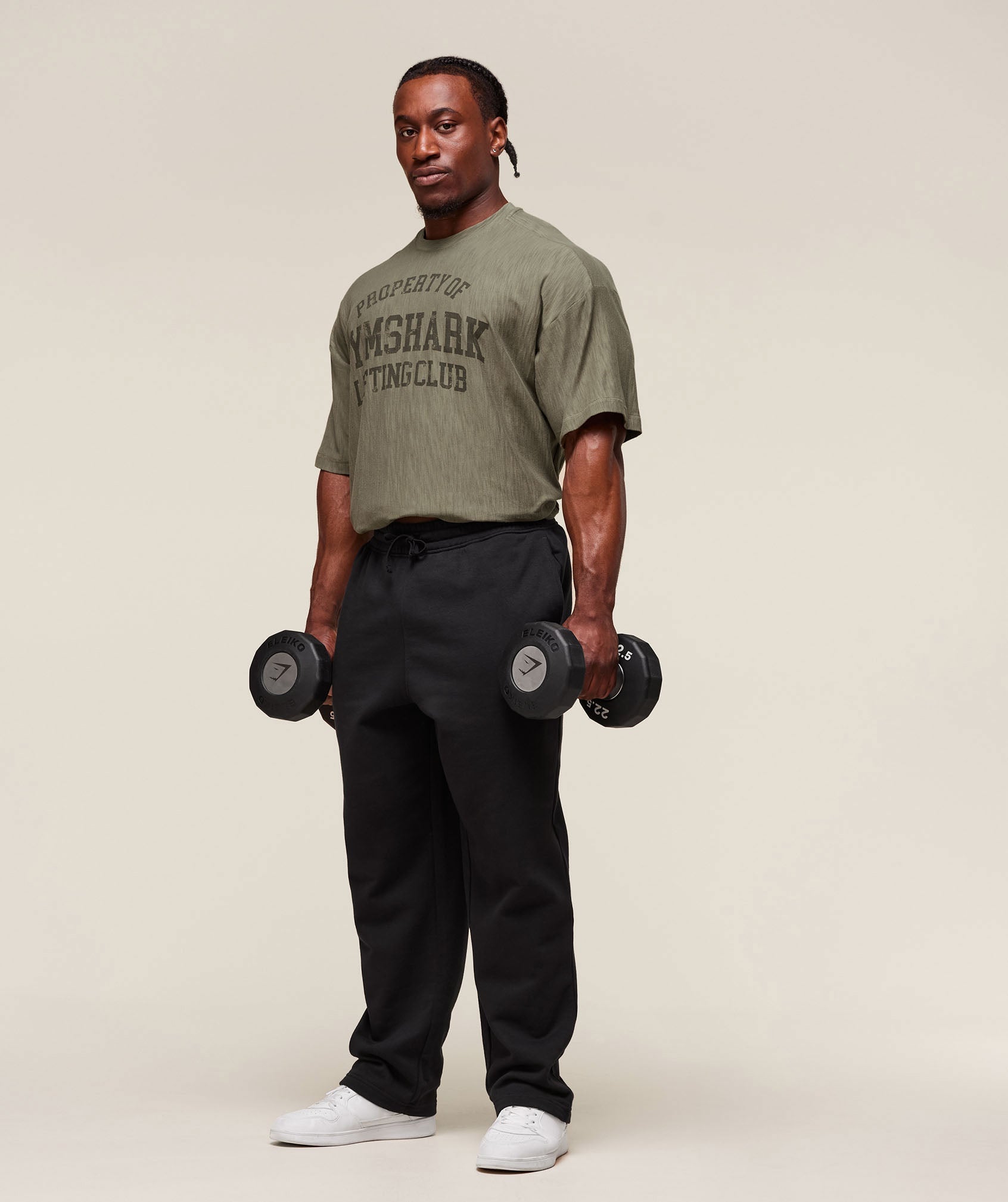 Lightweight Slub Textured T-Shirt - Utility Green