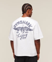 Flying Weights T-Shirt - White