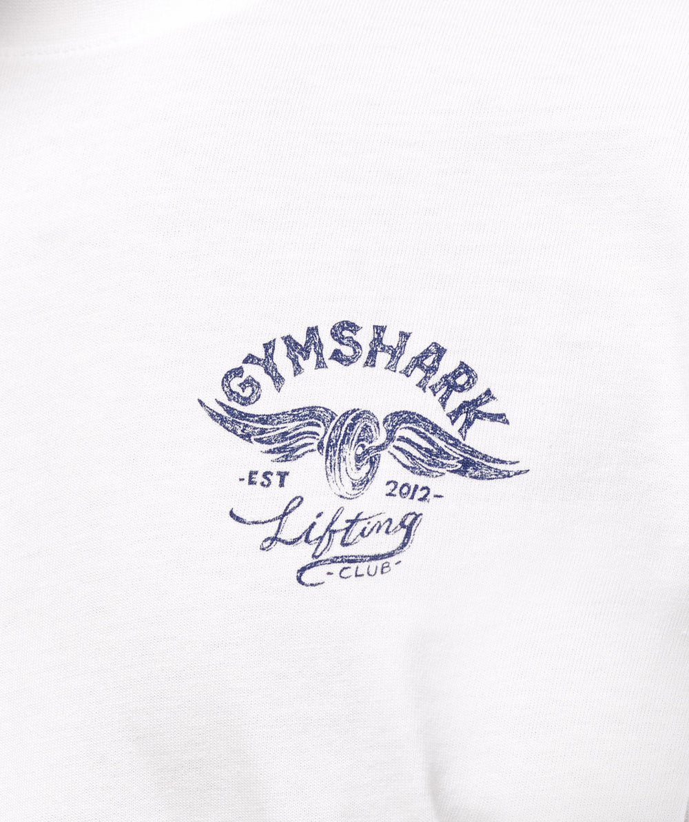 Flying Weights T-Shirt - White