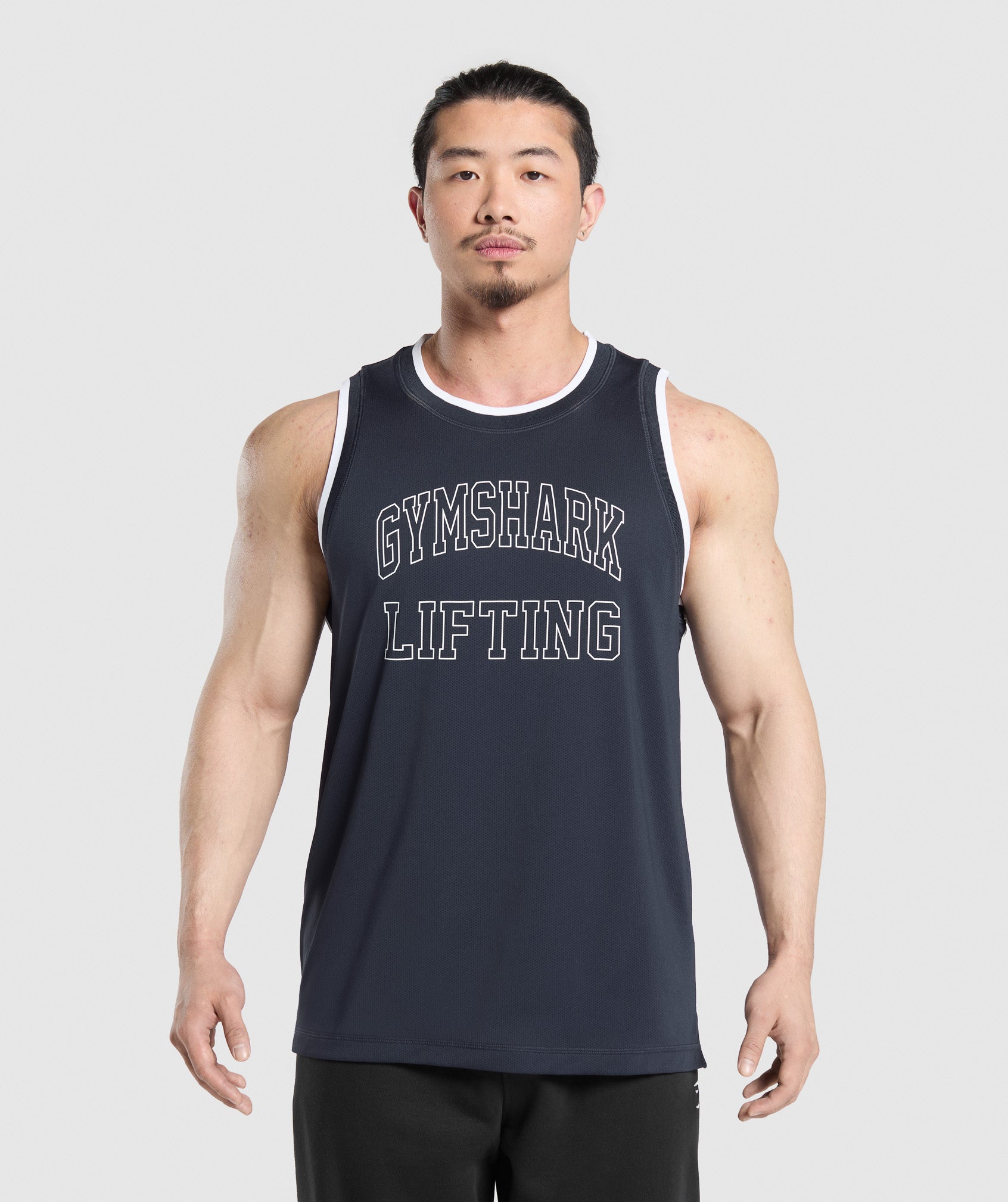Mesh Tank - Heavy Blue