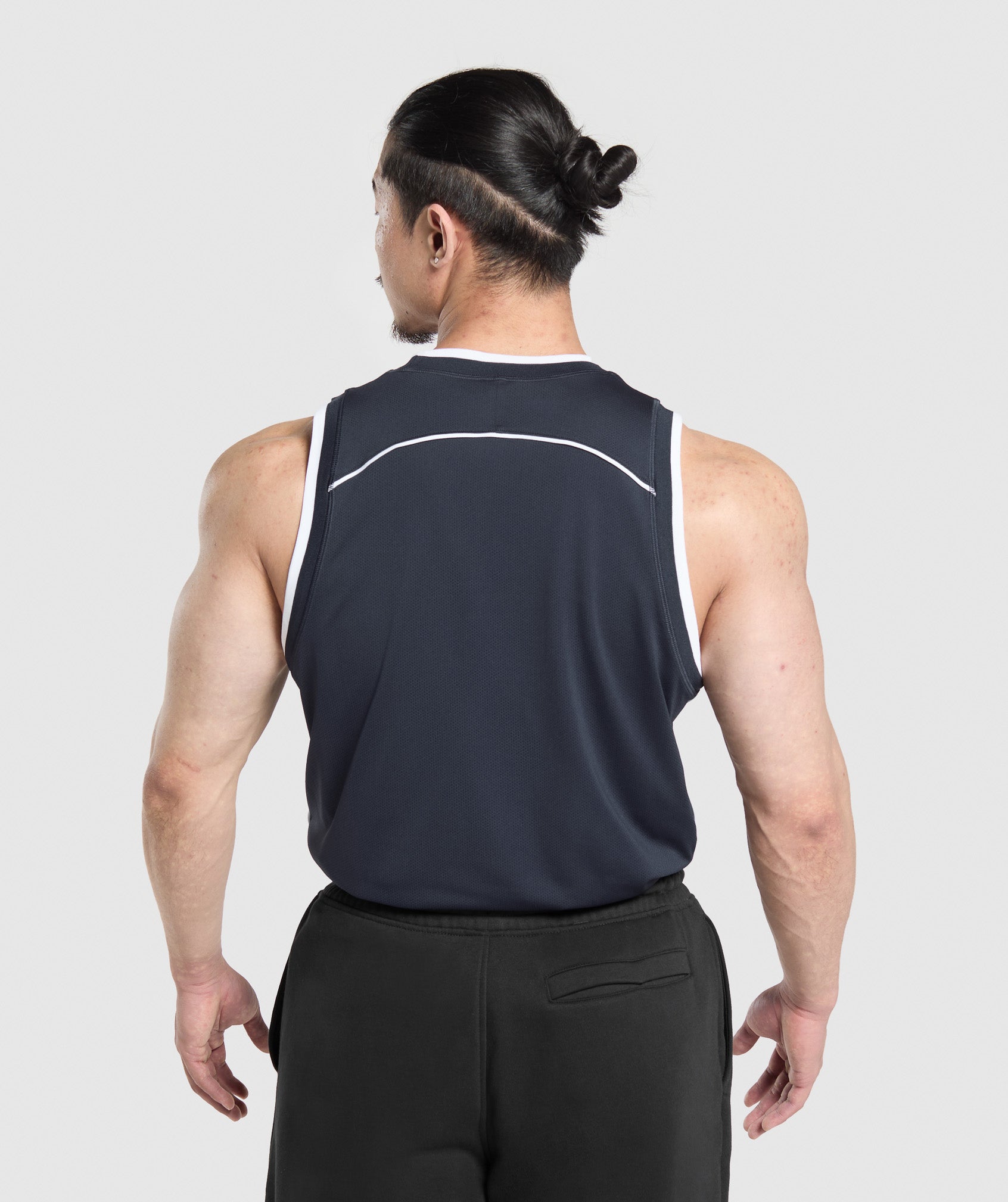 Mesh Tank - Heavy Blue