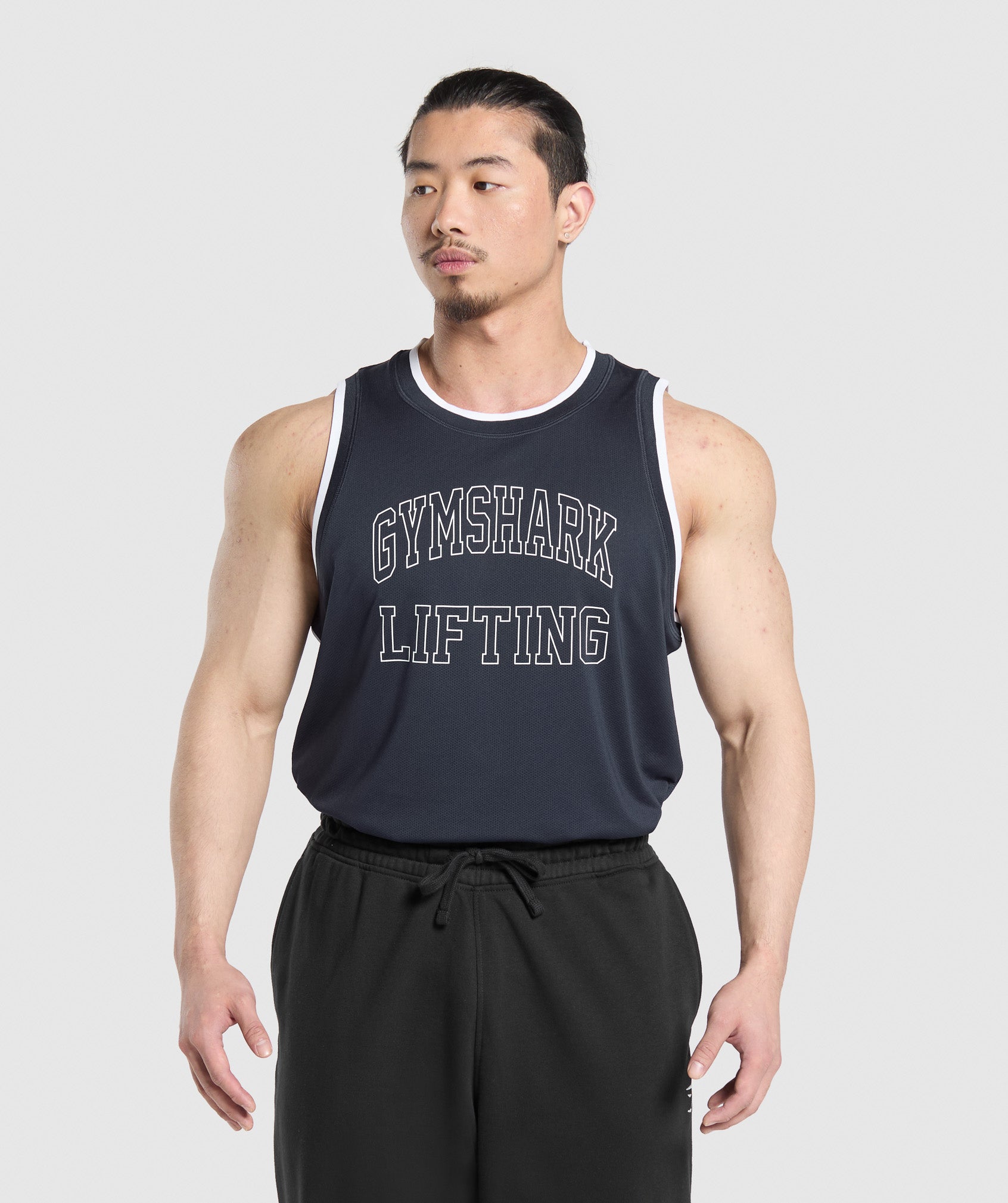 Mesh Tank - Heavy Blue
