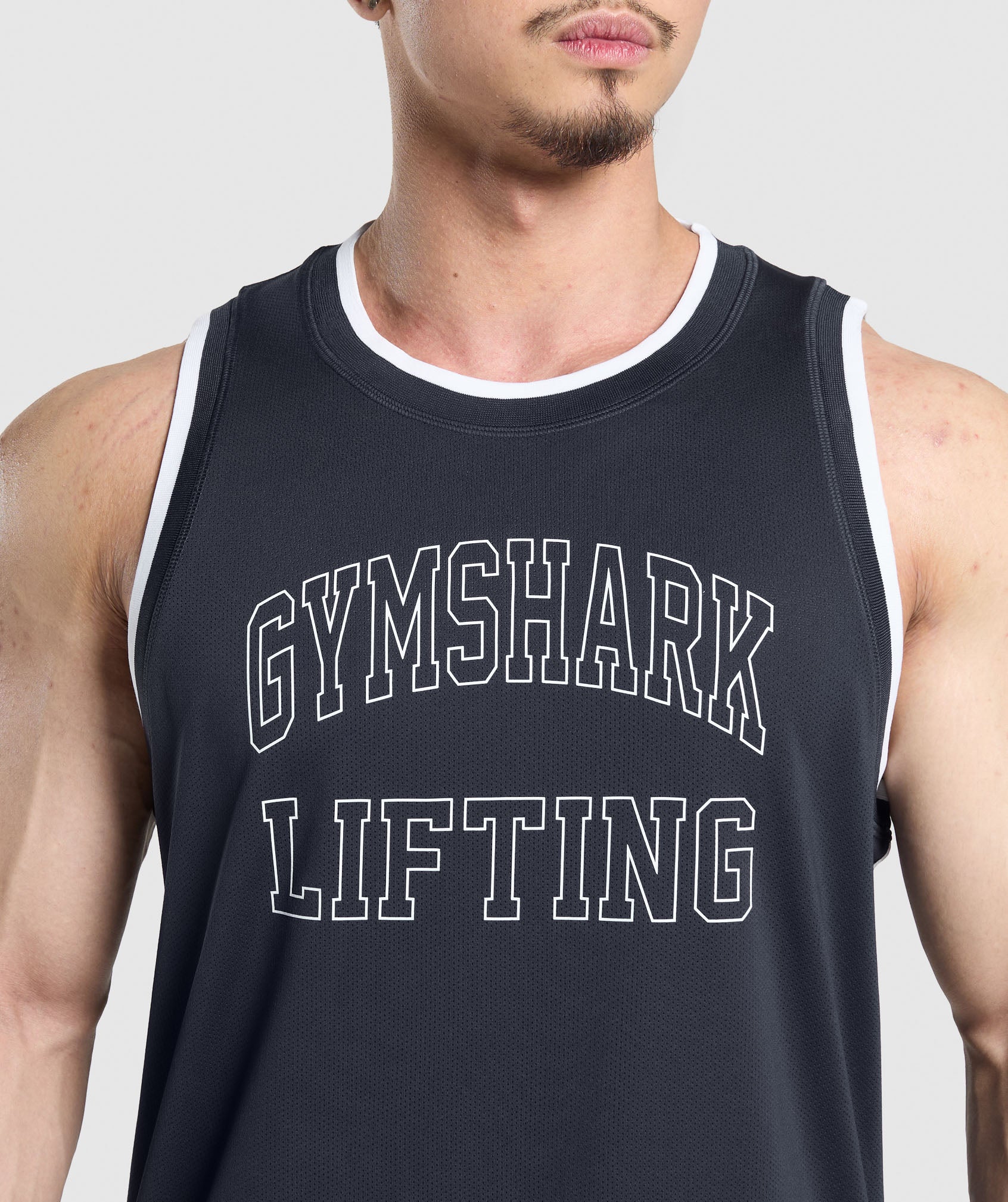 Mesh Tank - Heavy Blue