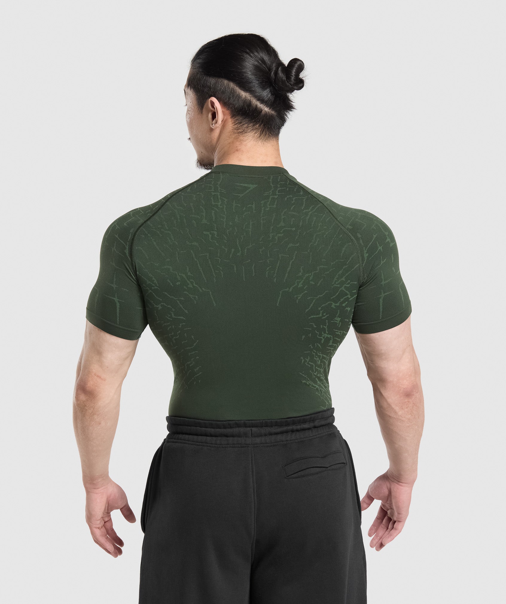 Tectonic Seamless T Shirt - Trail Green/Classic Green