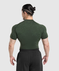 Tectonic Seamless T Shirt - Trail Green/Classic Green