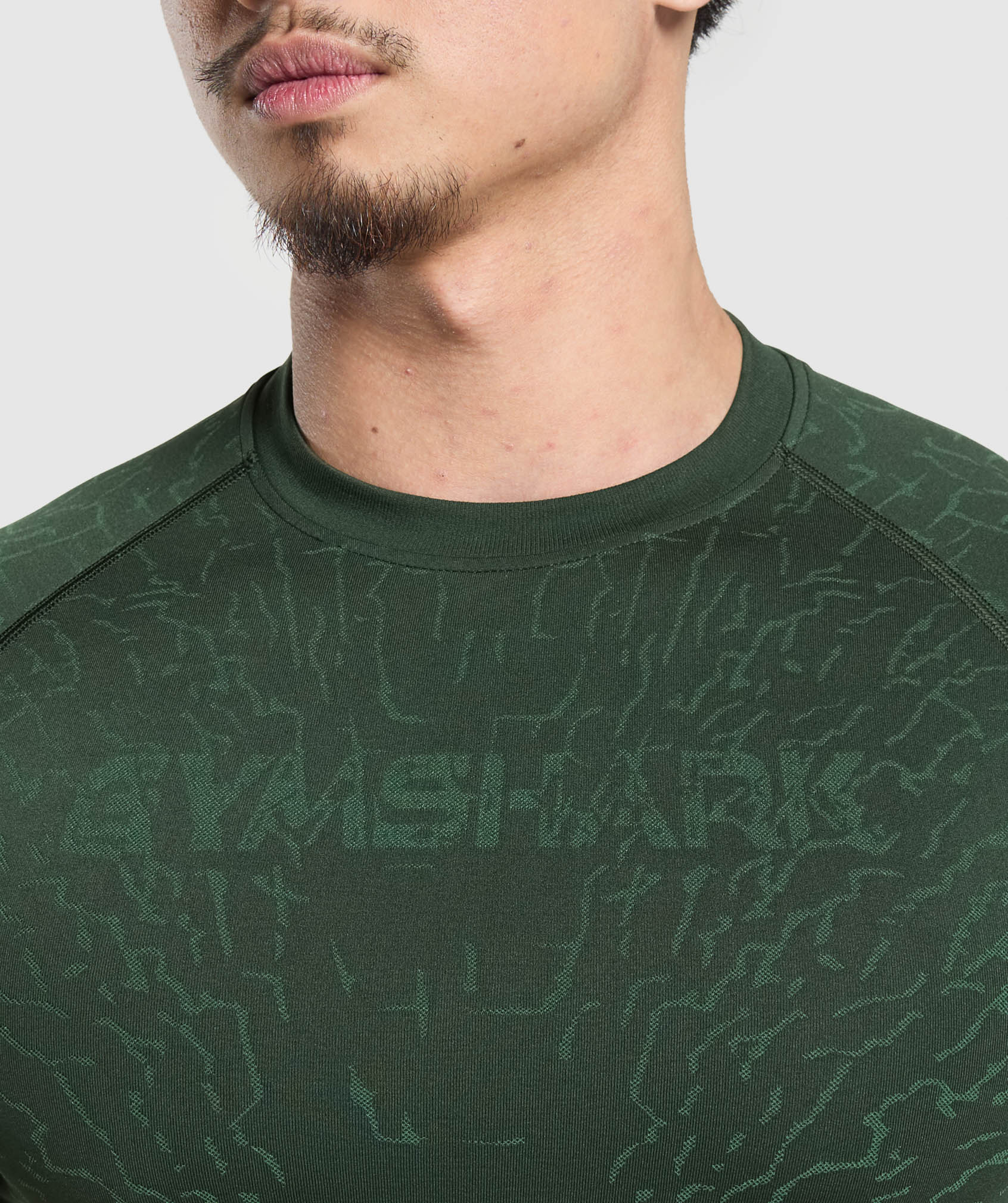 Tectonic Seamless T Shirt - Trail Green/Classic Green
