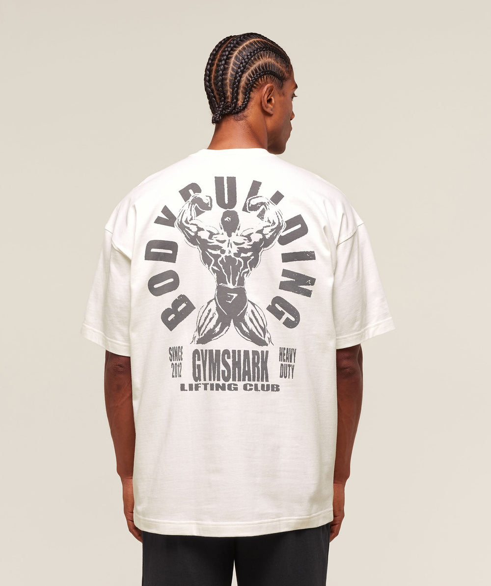 Lifting Club Flex T-Shirt - Soft White