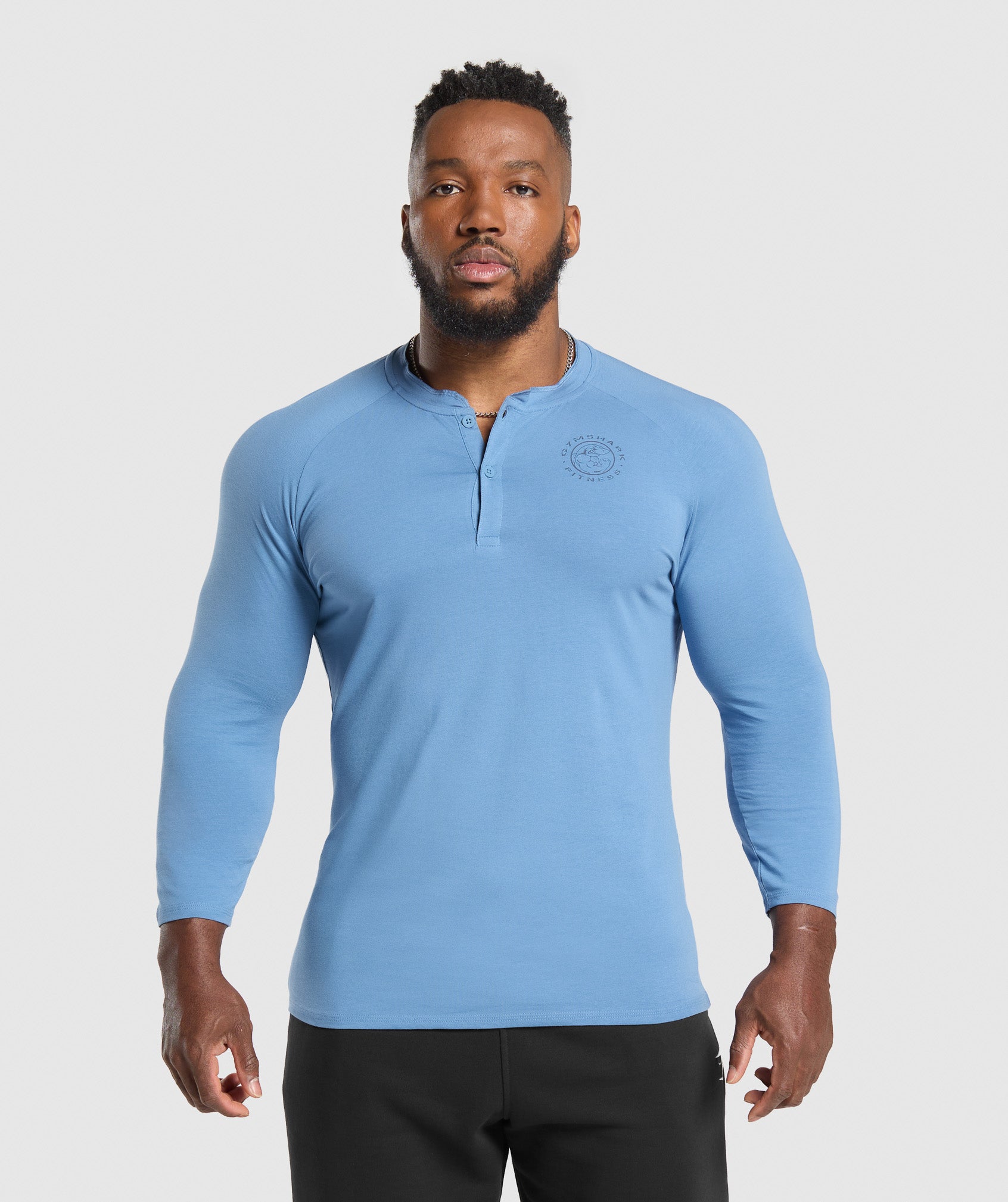 Legacy Henley - Classic Blue