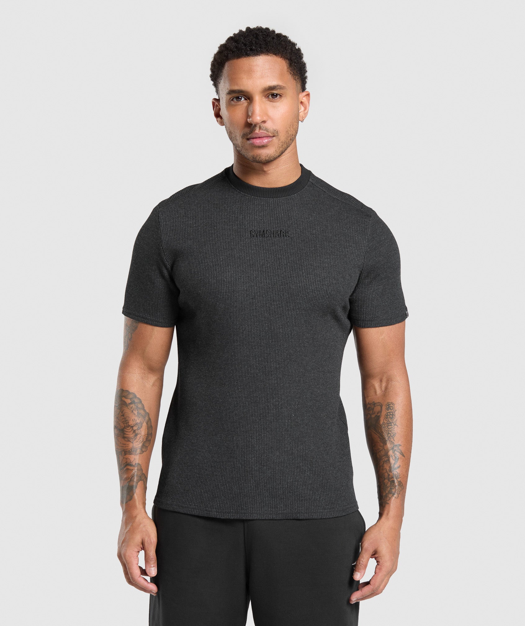 Waffle T-Shirt - Black