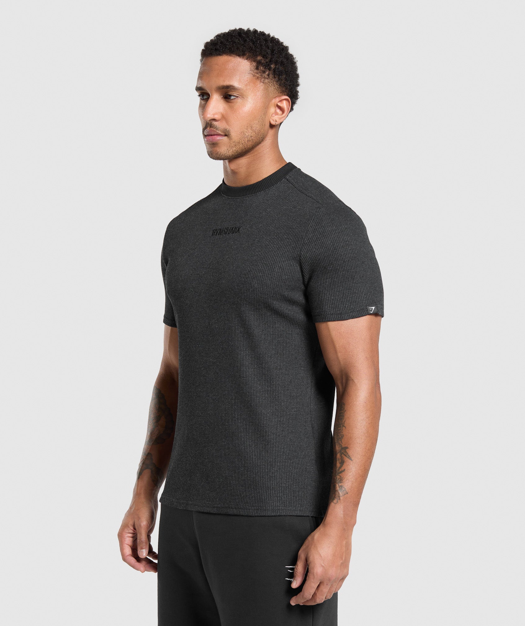 Waffle T-Shirt - Black