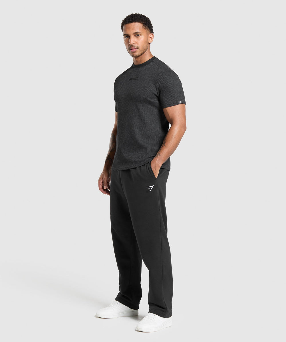 Waffle T-Shirt - Black