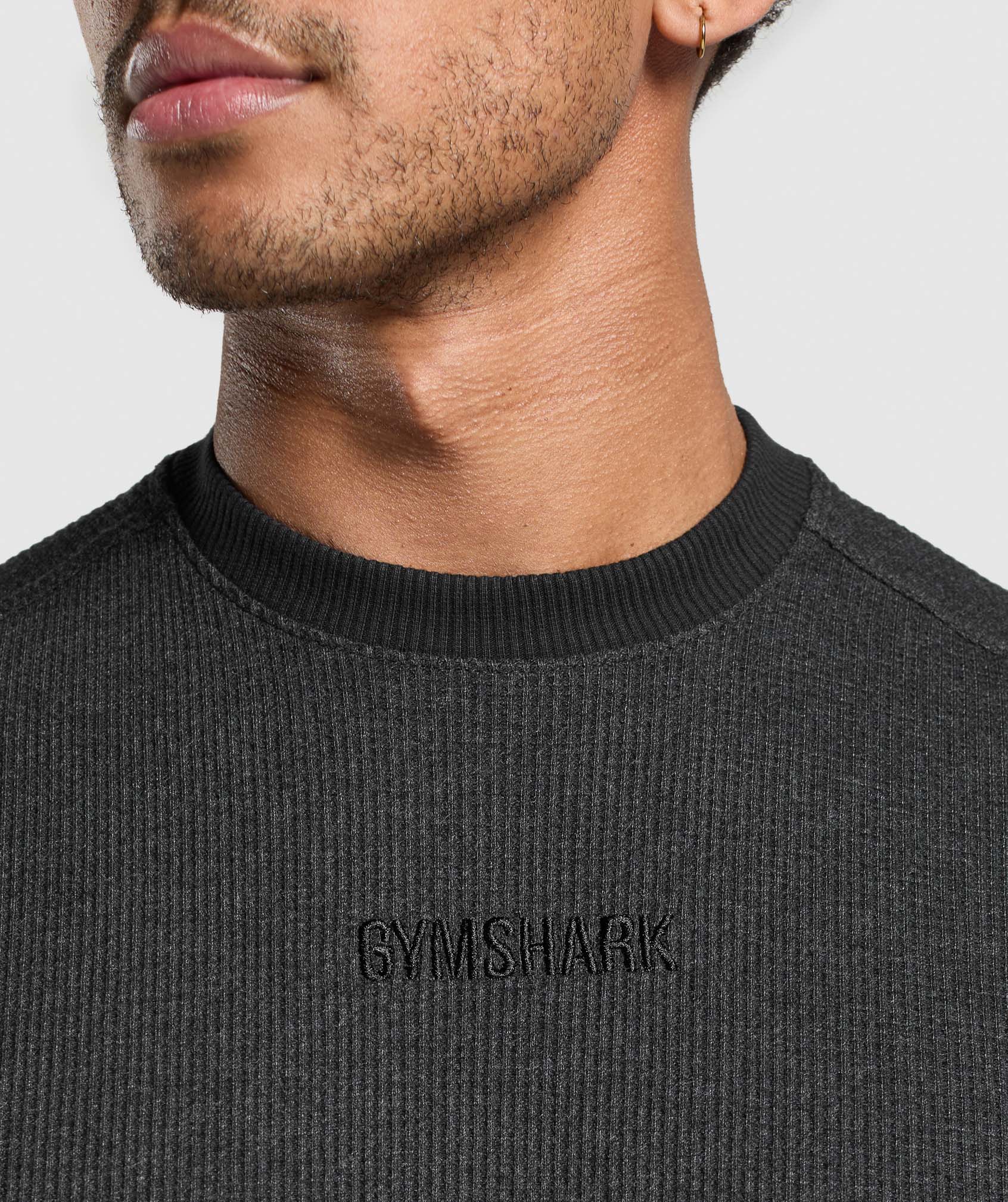 Waffle T-Shirt - Black