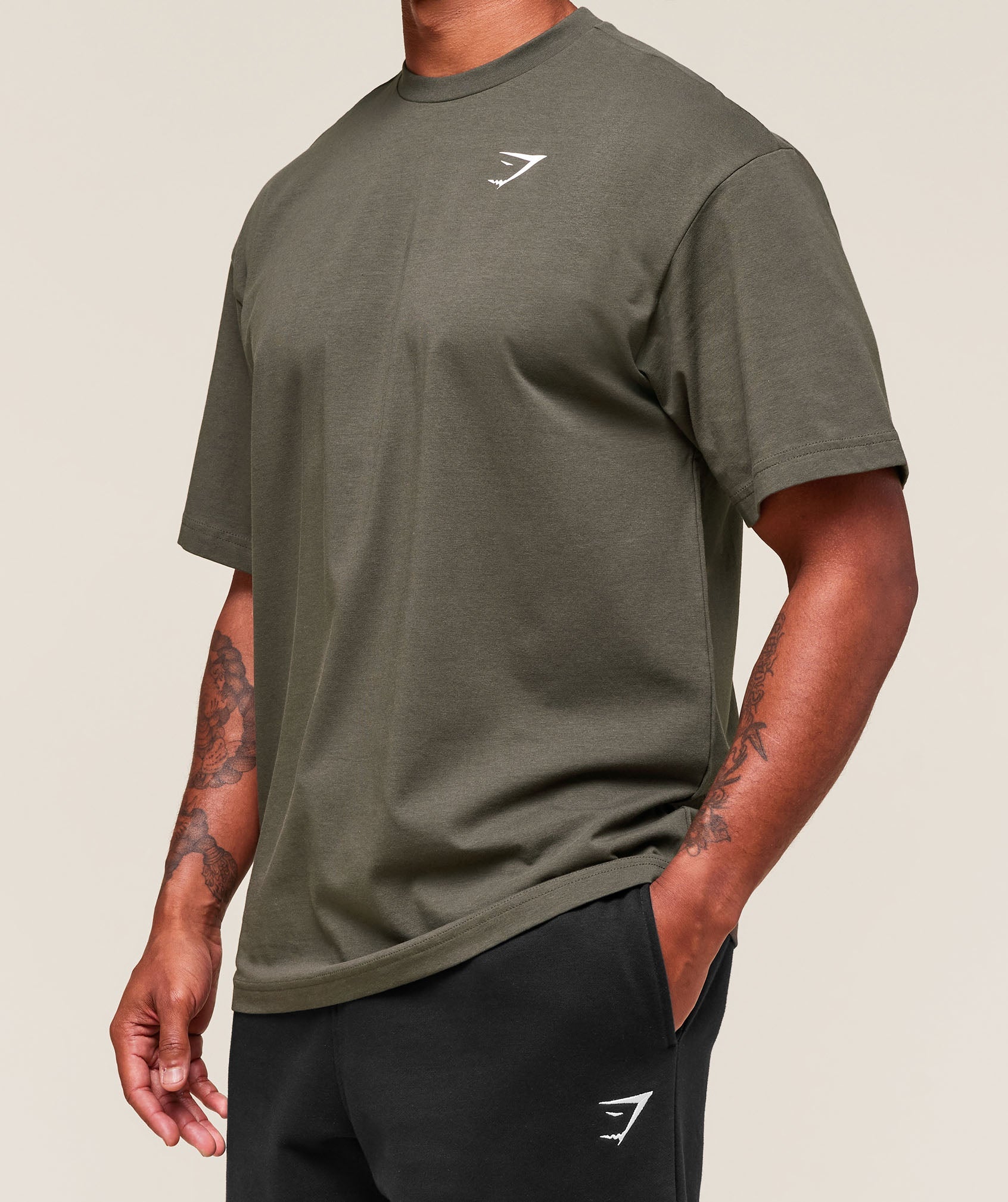 Essential Oversized T-Shirt - Strength Green