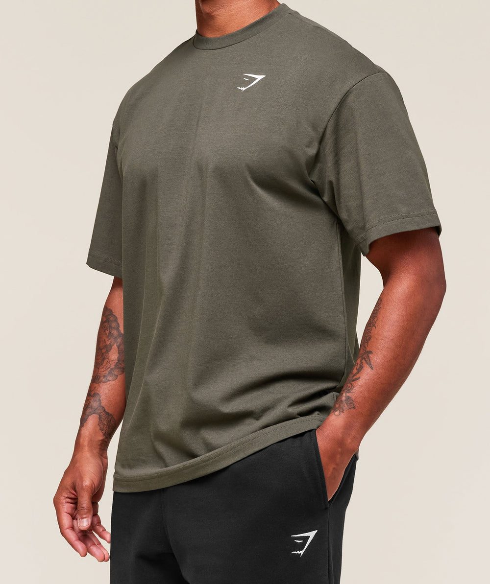 Essential Oversized T-Shirt - Strength Green