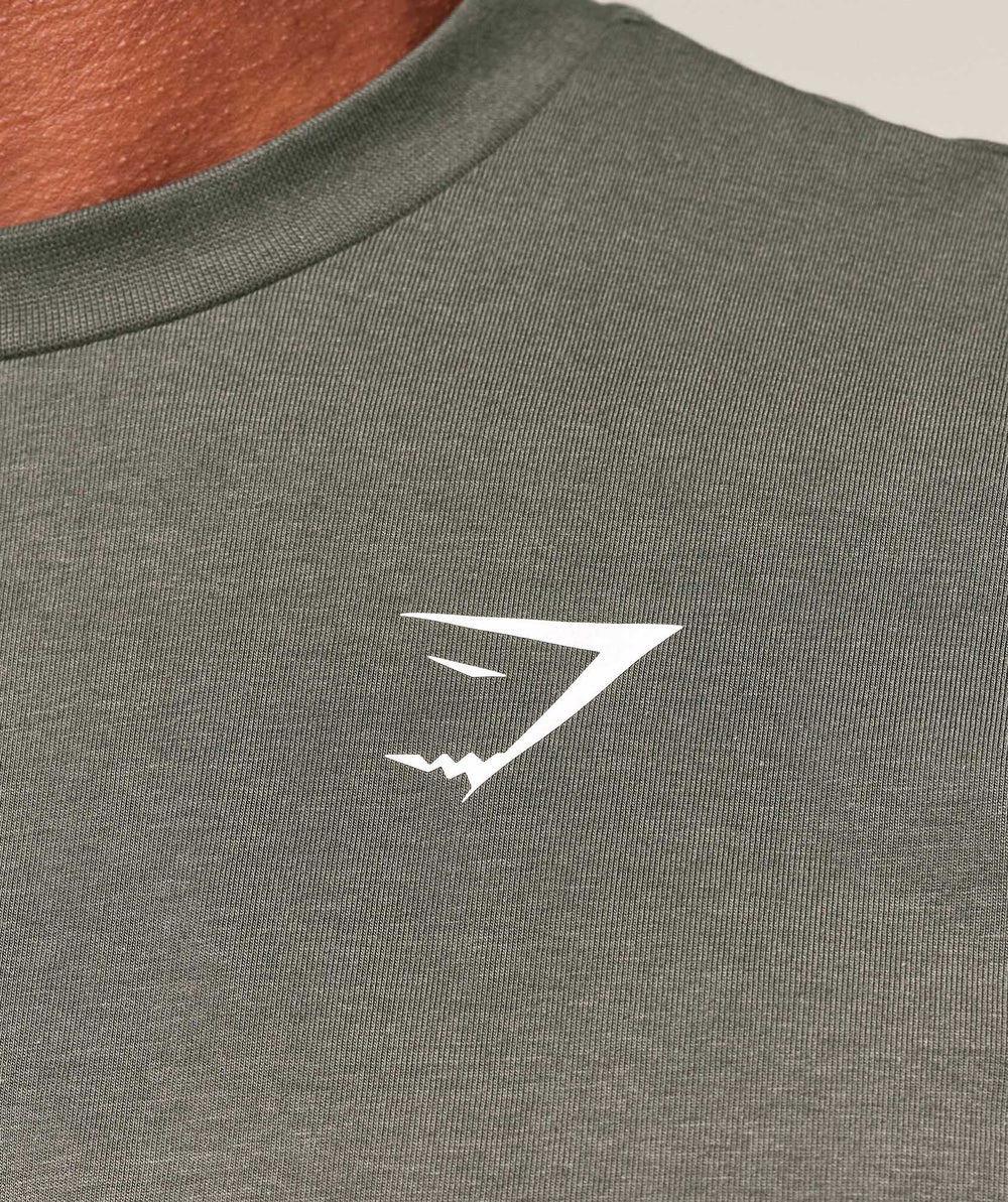 Essential Oversized T-Shirt - Strength Green