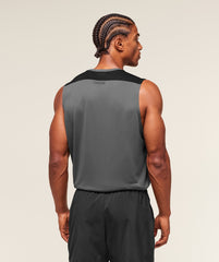 Arrival Block Tank - Dark Grey