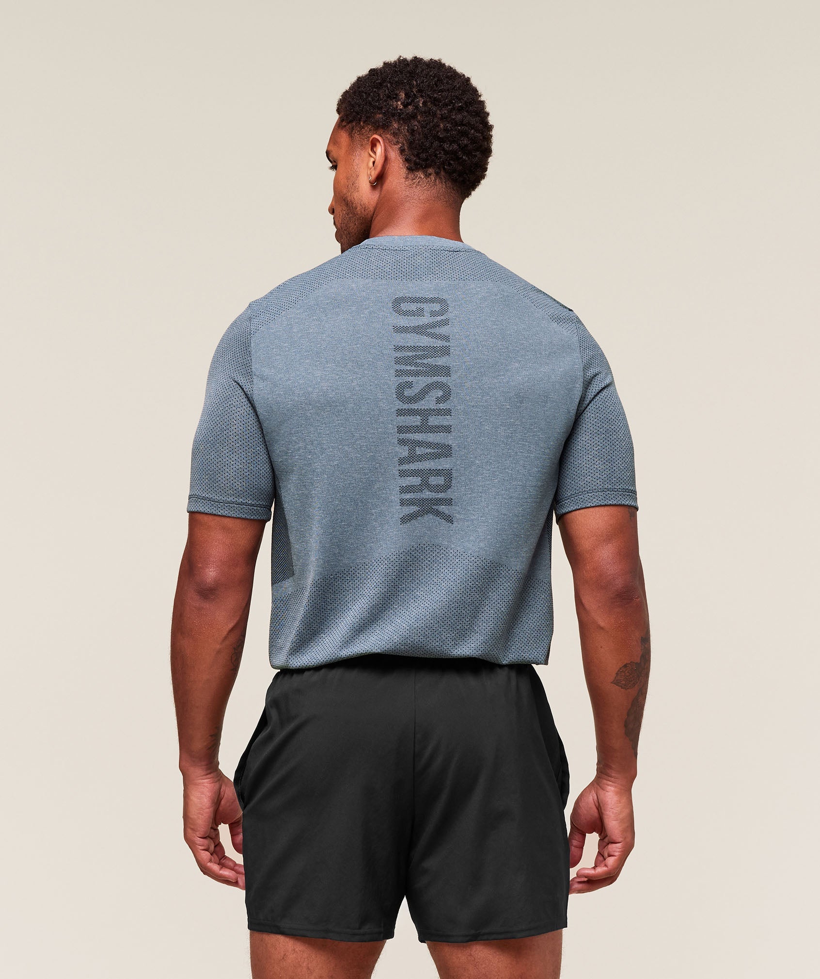 Lightweight Seamless T-Shirt - Classic Blue/Success Blue